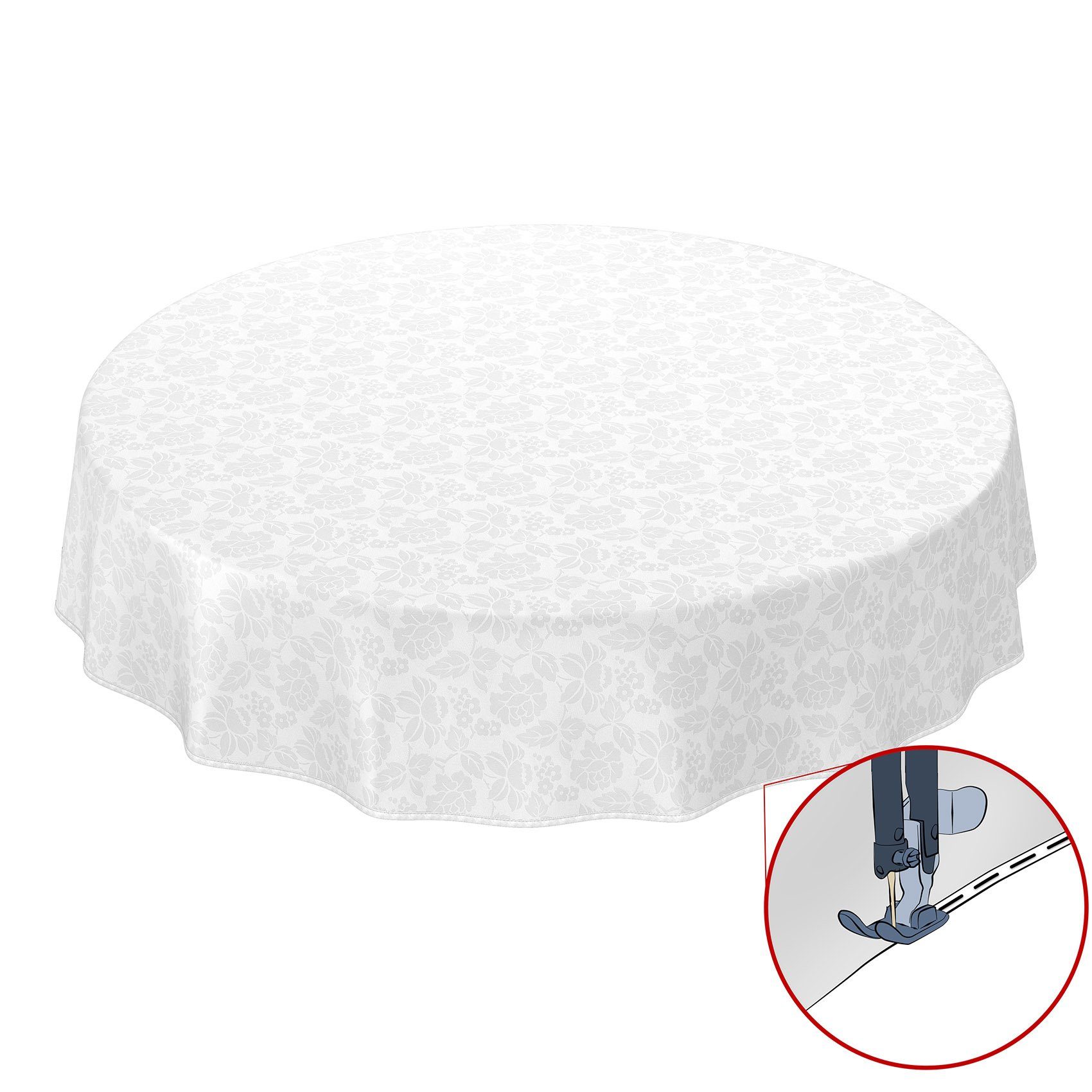 ANRO Tischdecke Wachstuchtischdecke Gartentischdecke Wachstischdecke (Einze günstig online kaufen