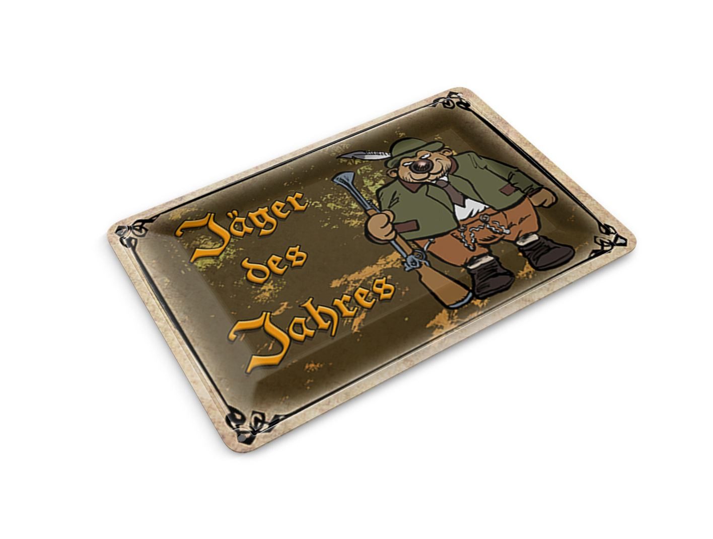 Femer GmbH Postkarte Jagd 14x10 cm Jäger des Jahres Abenteuer, unfrankiert