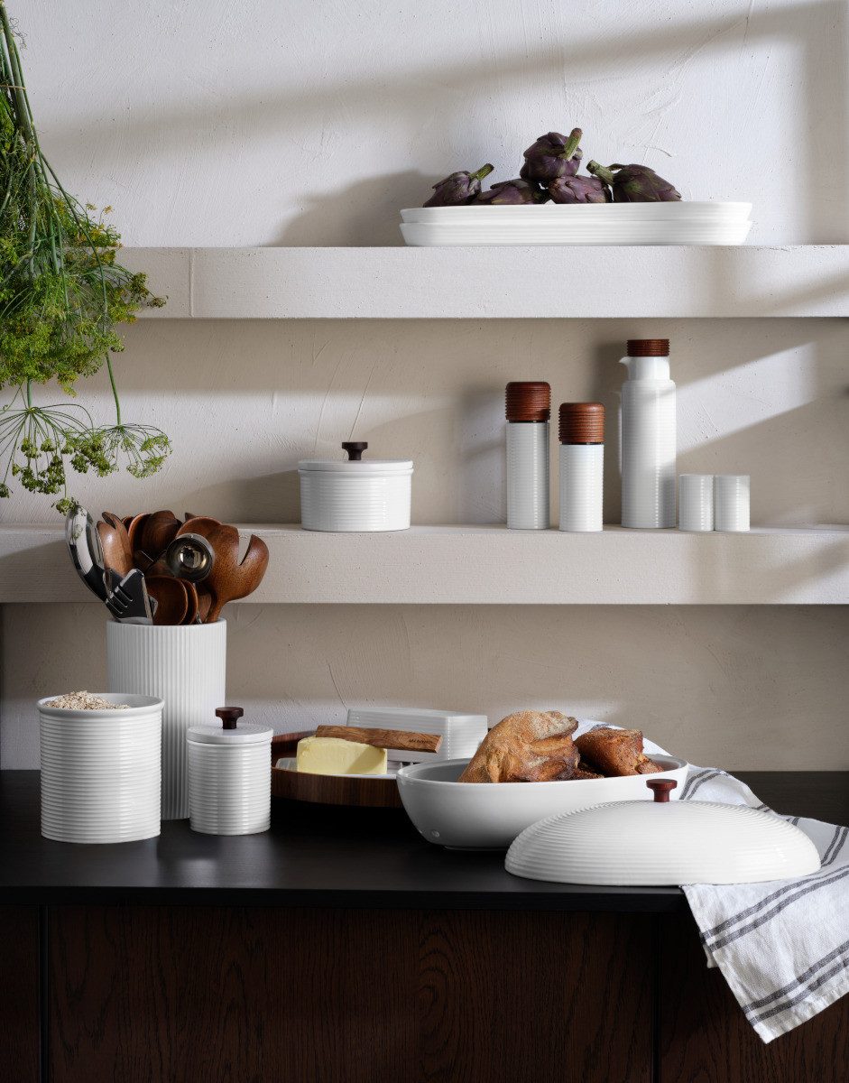 ASA SELECTION Salz- / Pfefferstreuer kitchen'art Essig- und Ölflasche weiß 22 cm, (Essig-/Ölflaschen)