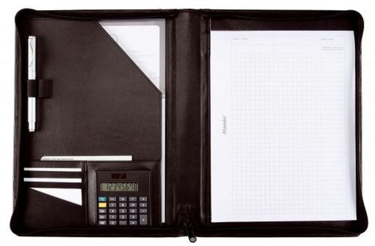 Schreibmappe Schreibmappe Catana A4 Lederimitat schwarz