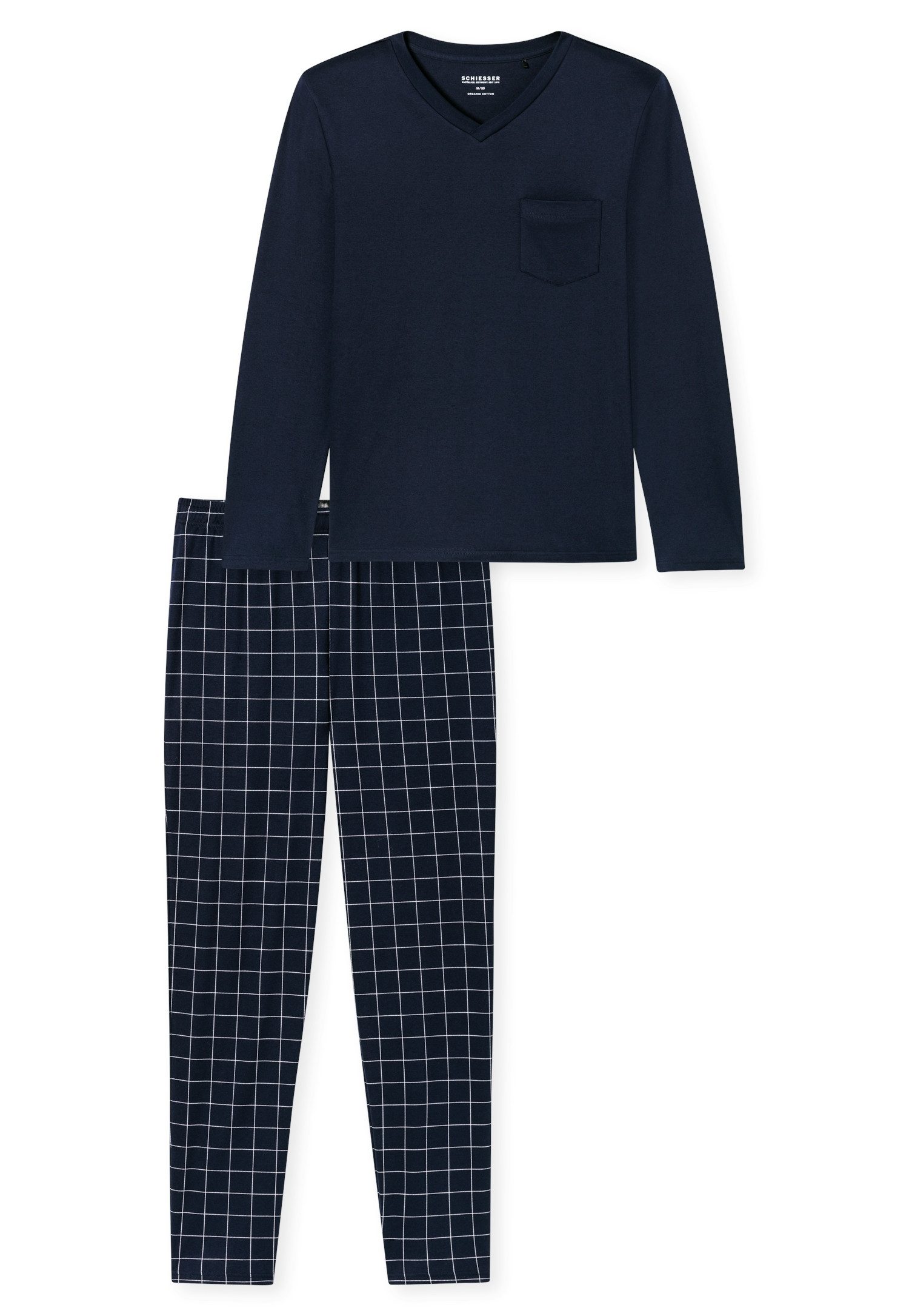 Schiesser Pyjama Fine Interlock (2 tlg) günstig online kaufen