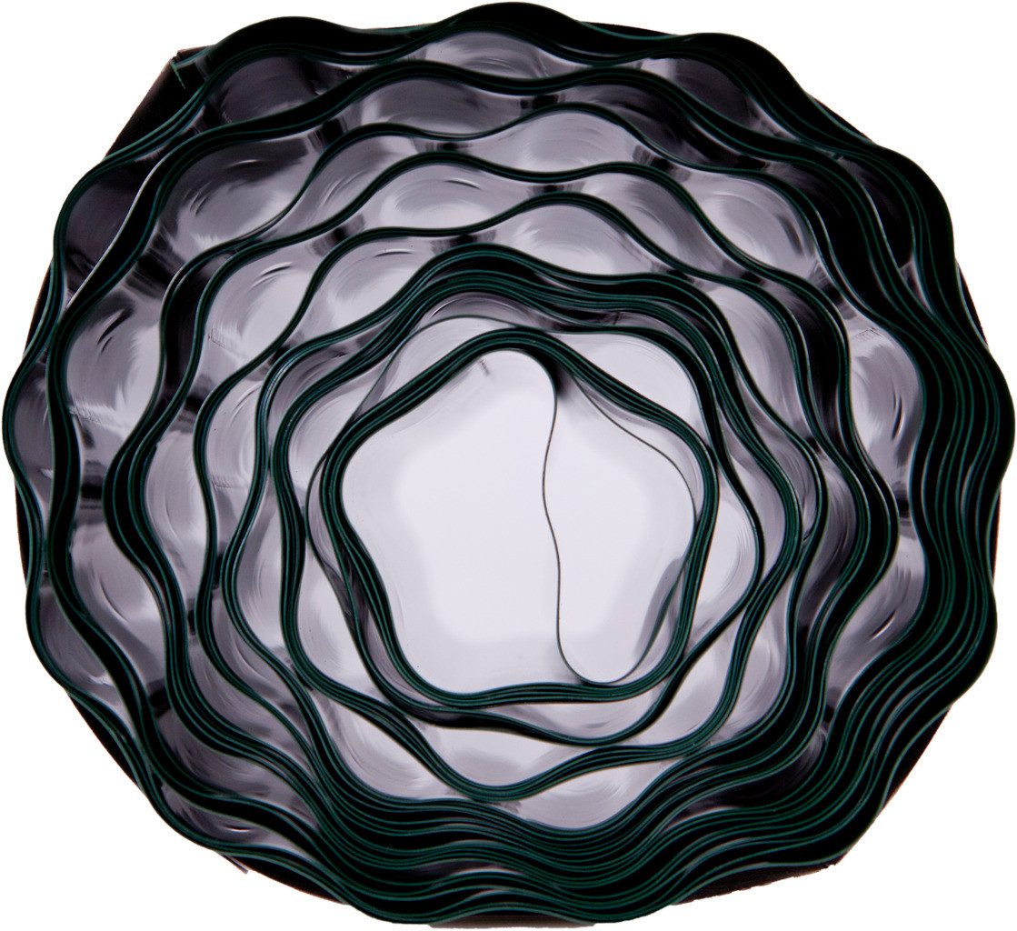 Windhager Rasenkante zur Einfassung von Rasenflächen, grün, robuste Beeteinfassung, erhältlich in 15 cm x 9 m oder 20 cm x 9 m