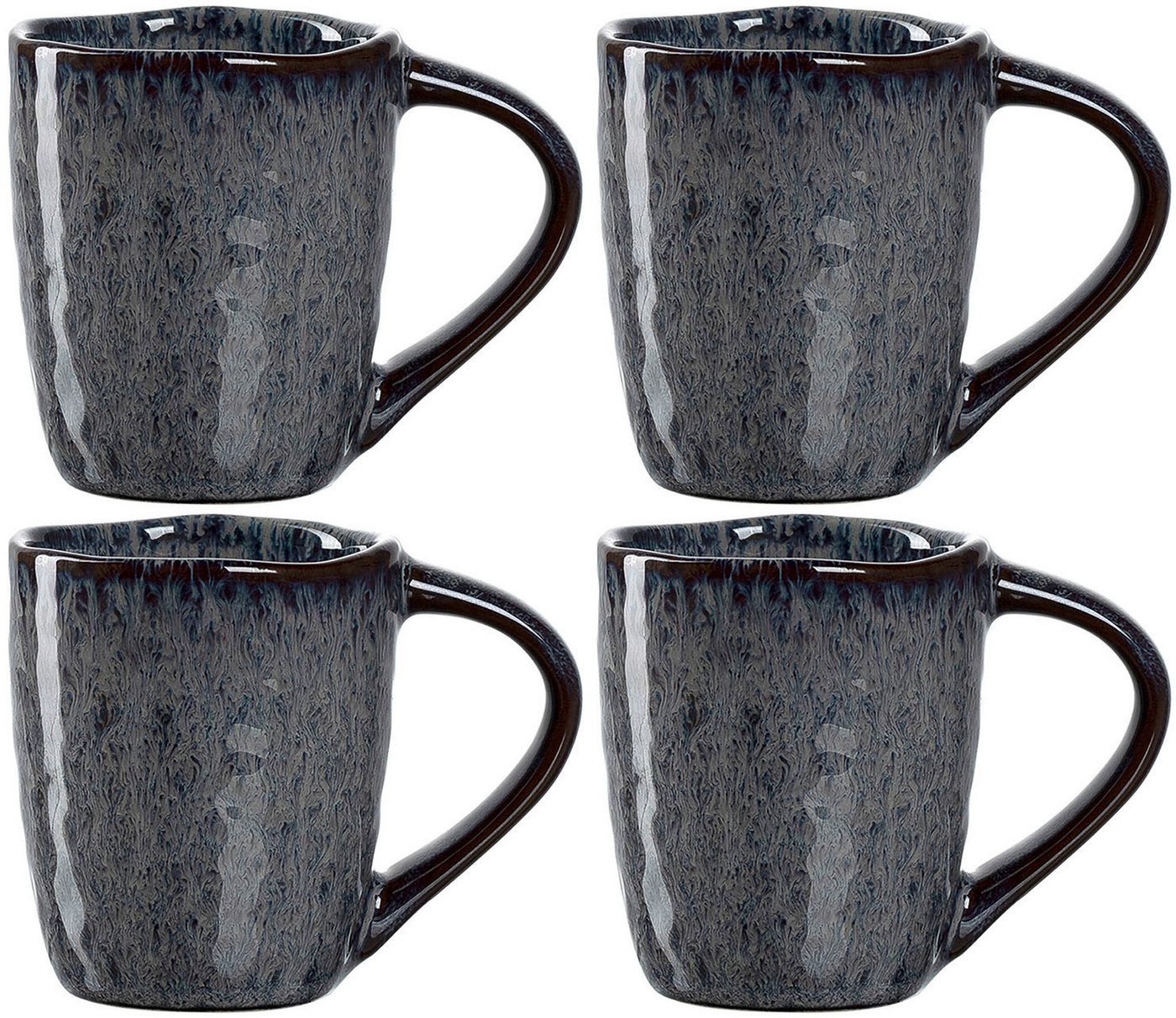 LEONARDO Espressotasse MATERA, 4-tlg., Keramik, 90 ml, 4-teilig