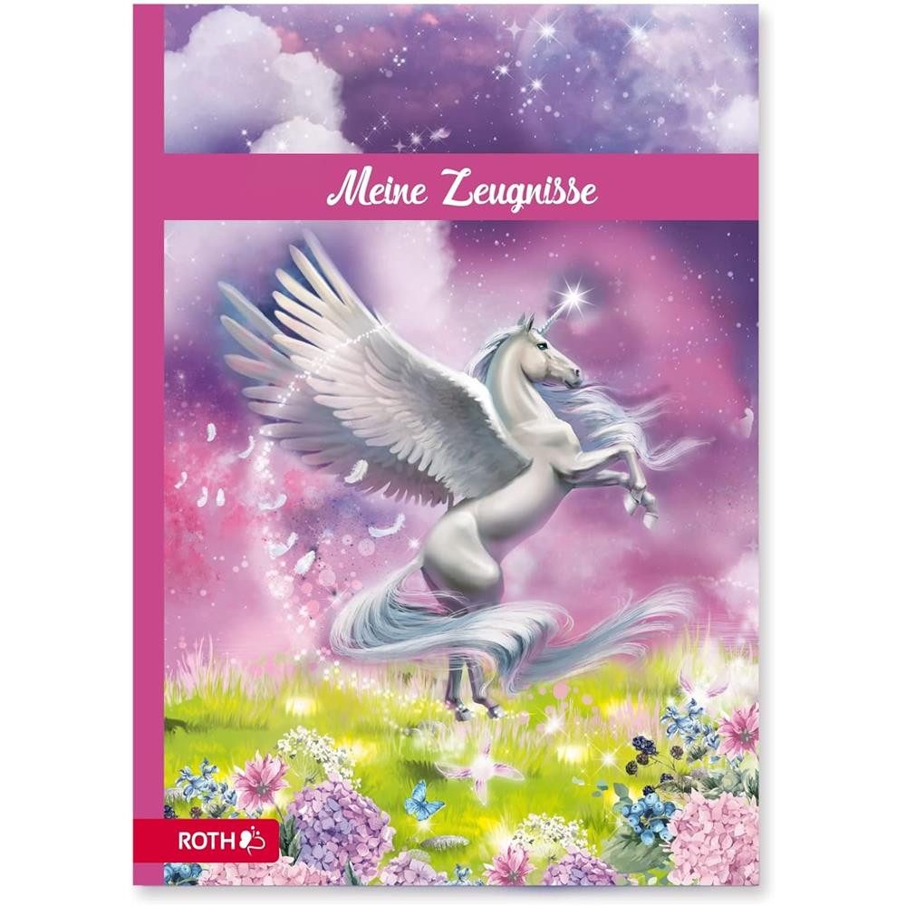 Roth Organisationsmappe Zeugnismappe A4 Pegasus 10 Einlagen