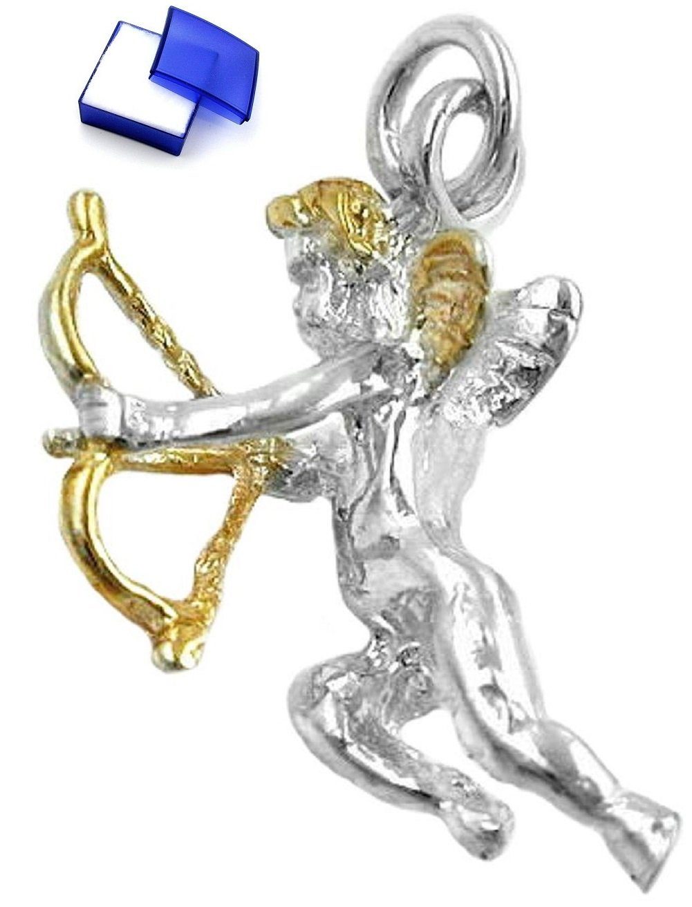 unbespielt Engelanhänger Kettenanhänger Anhänger Engel mit