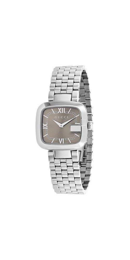 Luxusuhr GUCCI G-Gucci Silber Braun YA125413