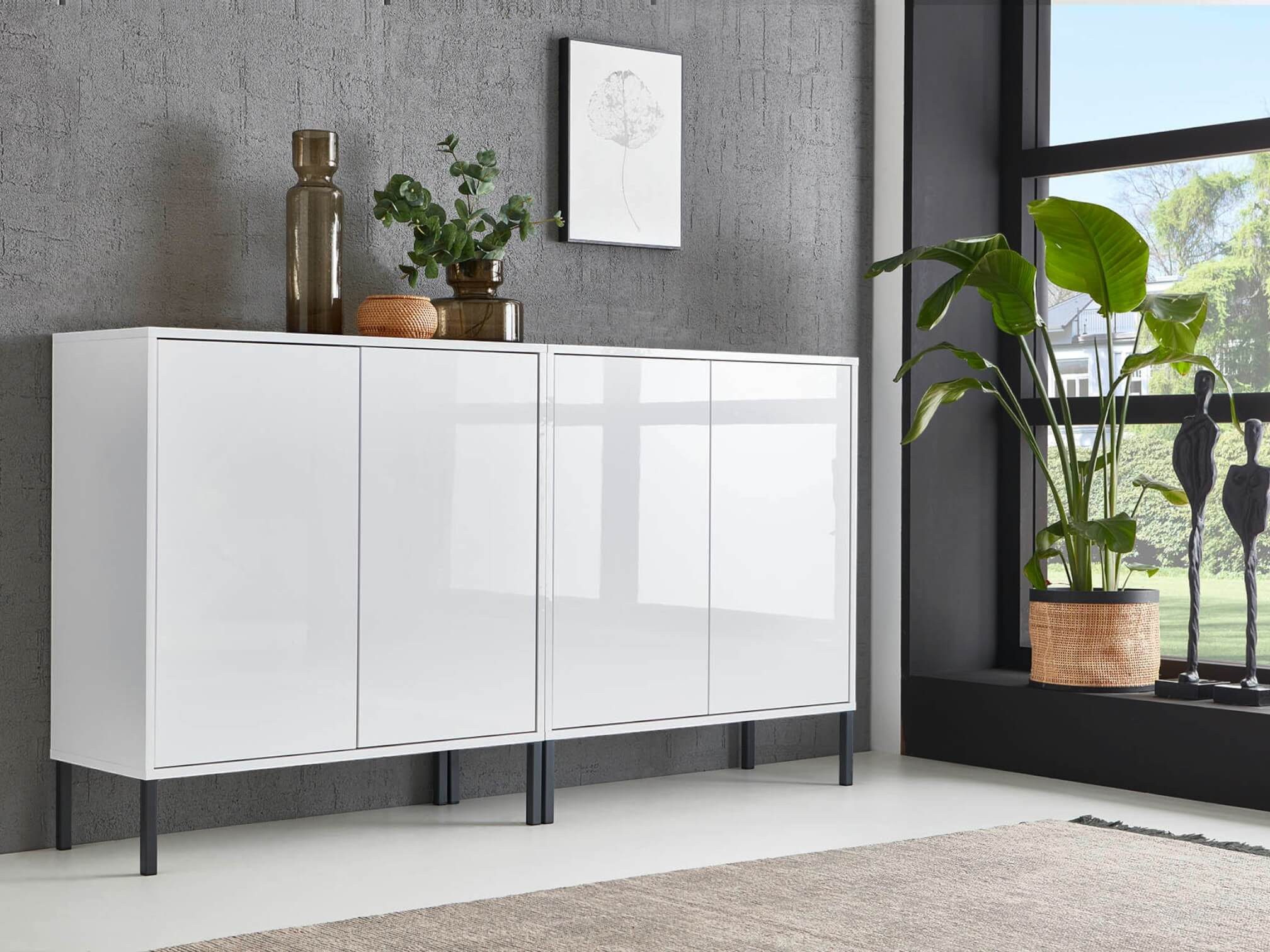 BMG Möbel Sideboard Mailand Set 2 günstig online kaufen