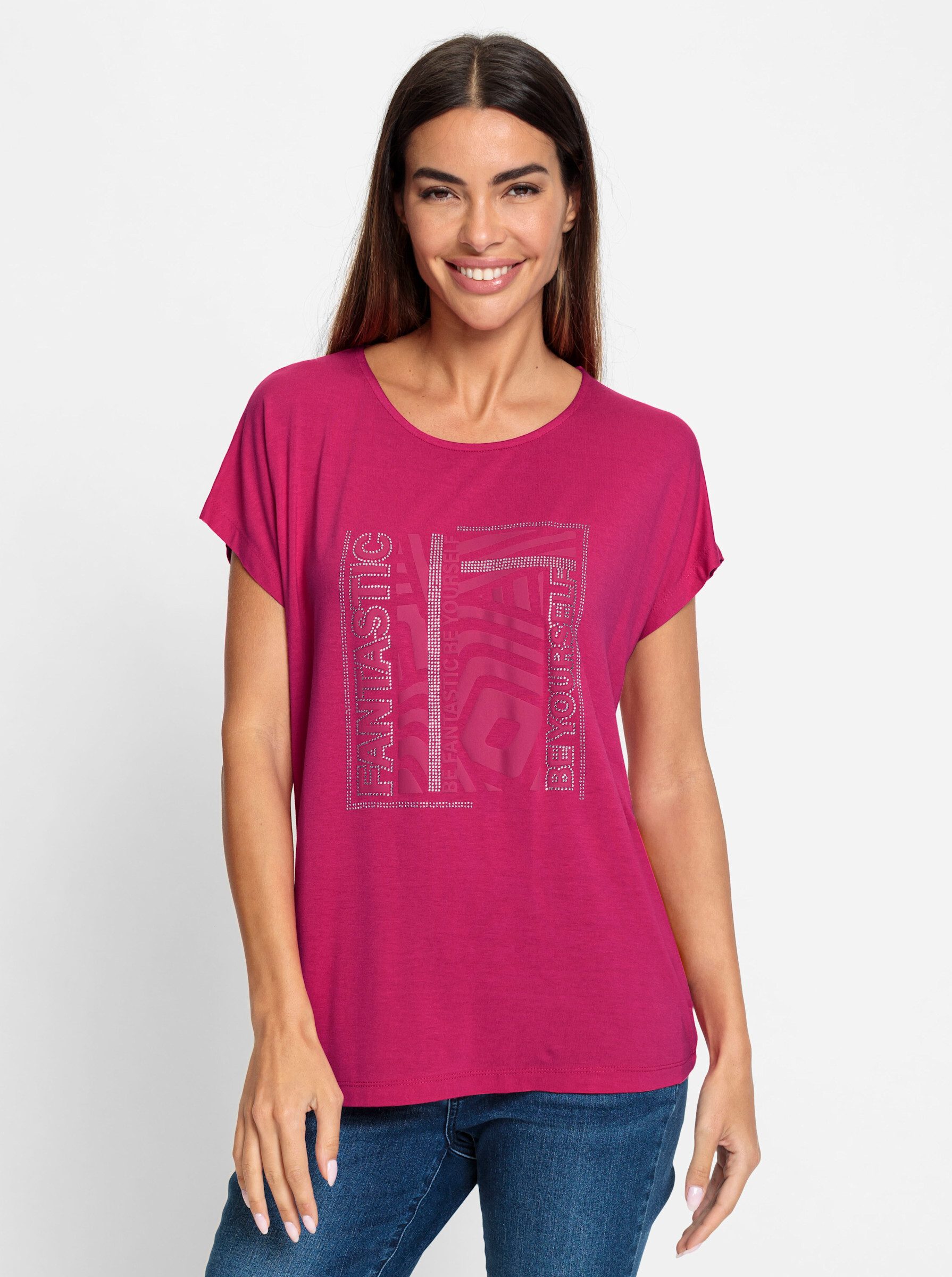 heine T-Shirt Shirt Kurzarm