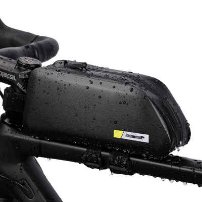 HEYHIPPO Fahrradtasche Fahrradtasche, Fahrrad-Oberrohrtasche, 1,5 l, (wasserdichter Reißverschluss,TPU-Material, ausgezeichnete Elastizität), verschleißfest,3D-Form, Antifouling und leicht zu reinigen
