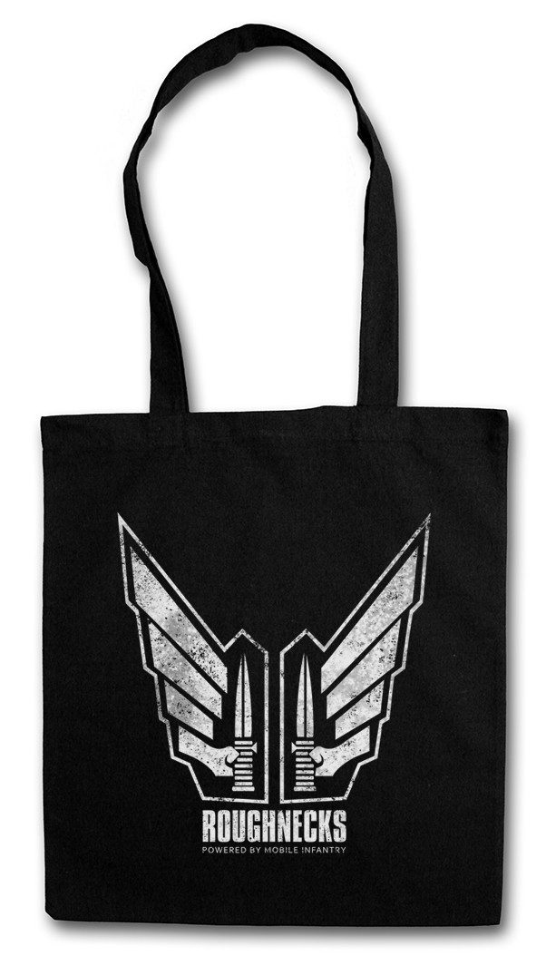 Beuteltasche Ricos Roughnecks Stofftasche Tattoo Flag Starship Movie Troopers
