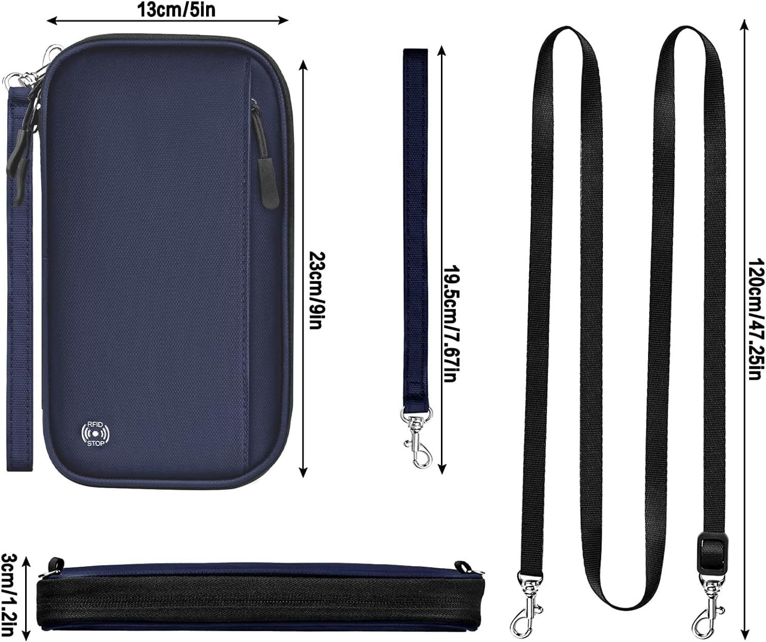 Coonoor Brieftasche Reisepass Tasche Reiseorganizer Dokumente, günstig online kaufen