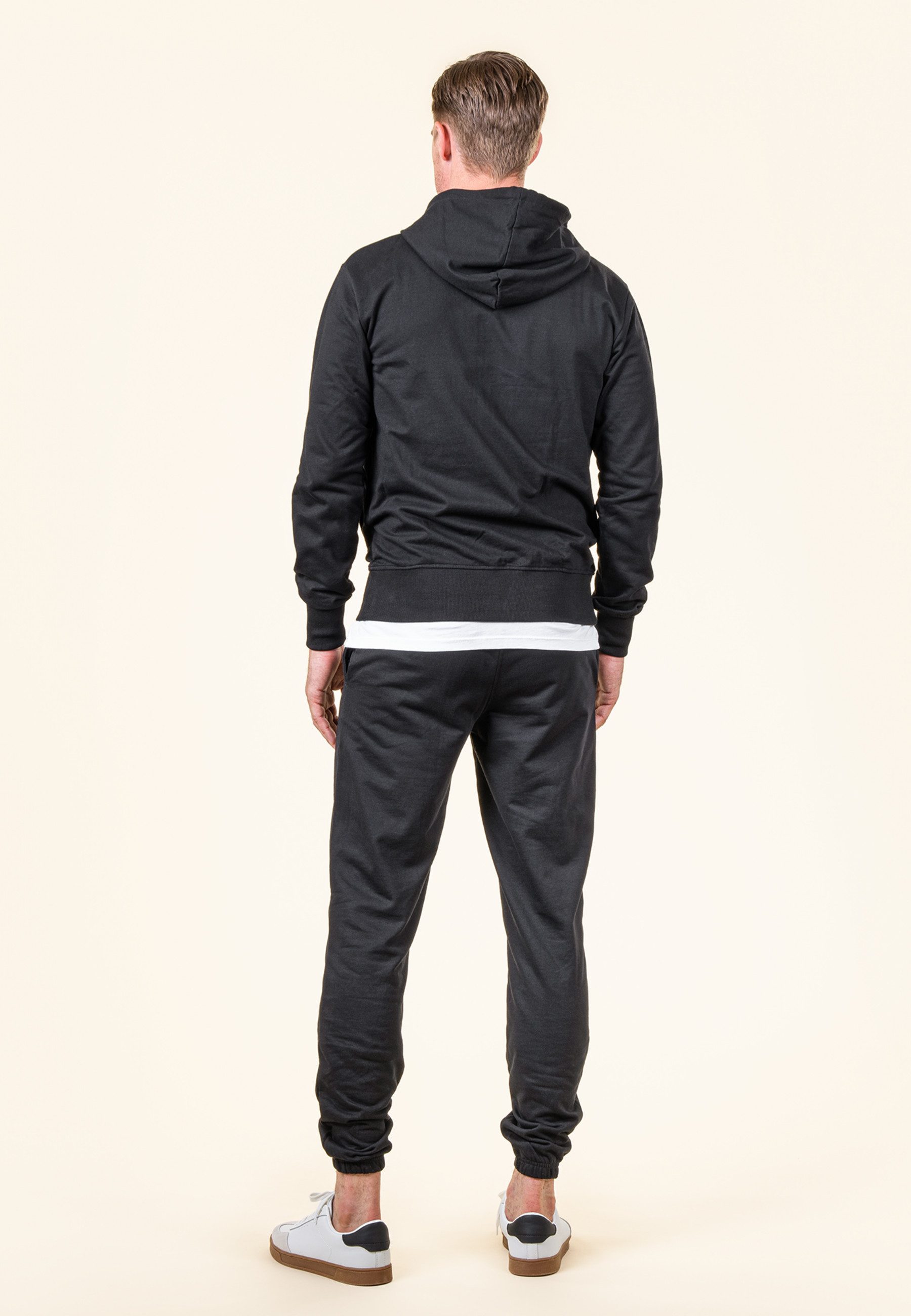 LIVING CRAFTS Kapuzensweatjacke CAMERON GOTS zertifiziert