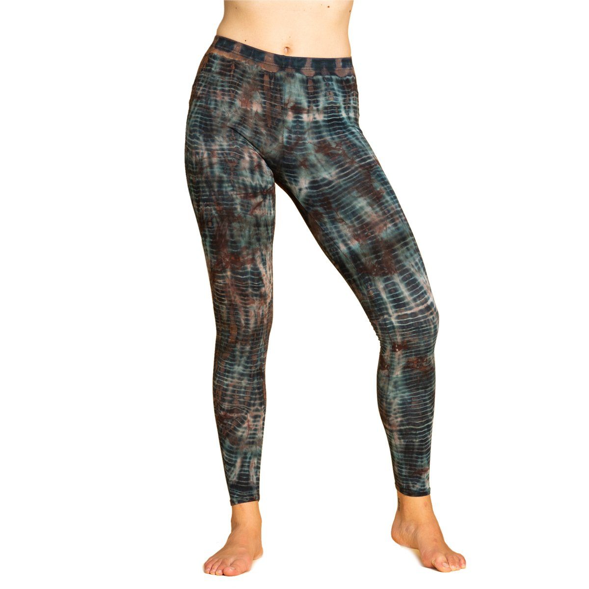 PANASIAM Leggings Unikat Batik Leggings 'Dschungel' günstig online kaufen