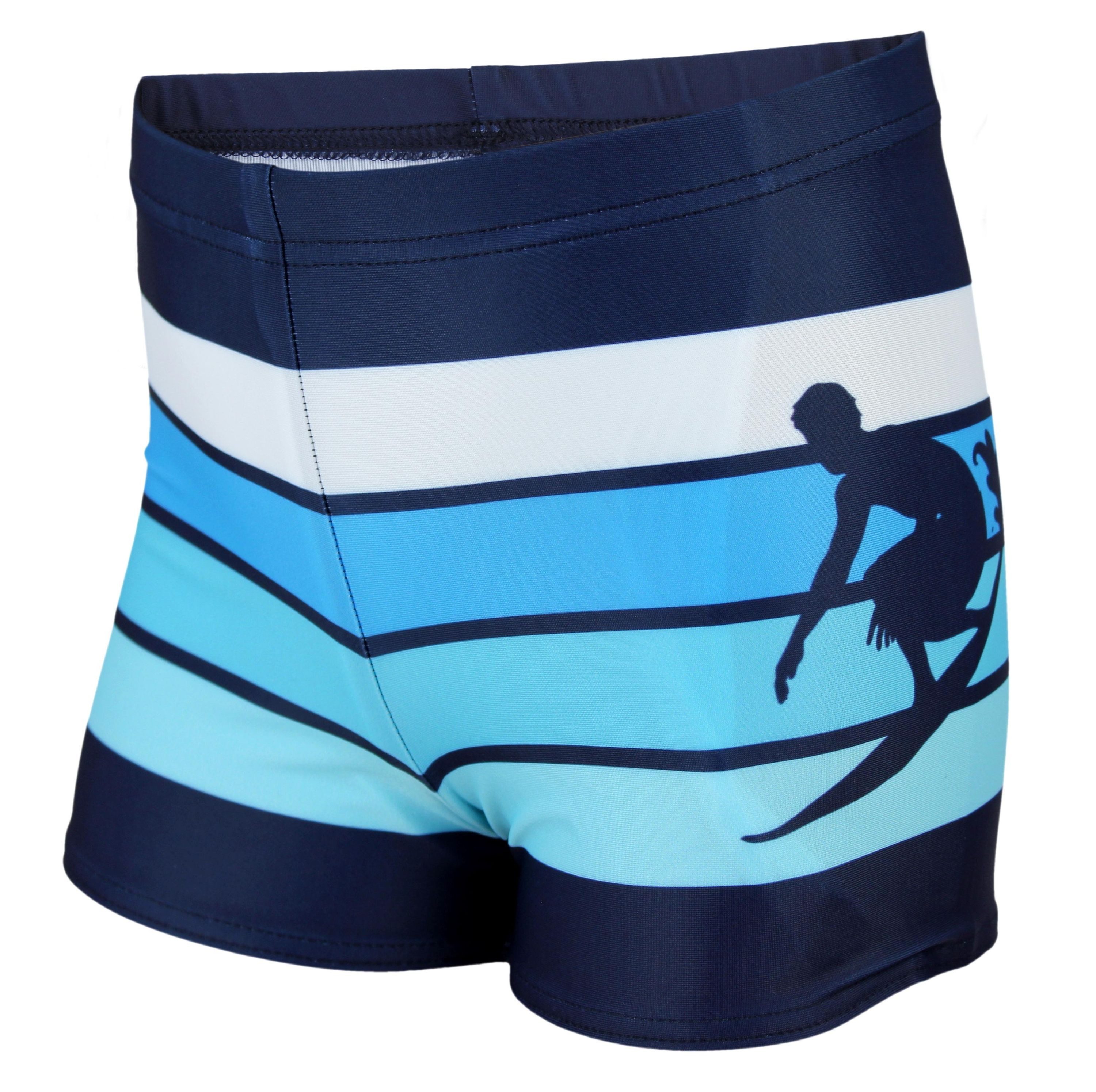 Aquarti Badehose Aquarti Jungen Badehose Gestreift mit Motiven