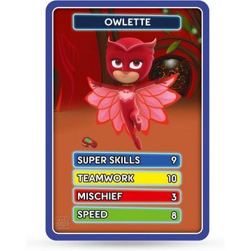 Winning Moves Spiel, Kartenspiel Top Trumps - PJ Masks (englisch), englische Ausgabe