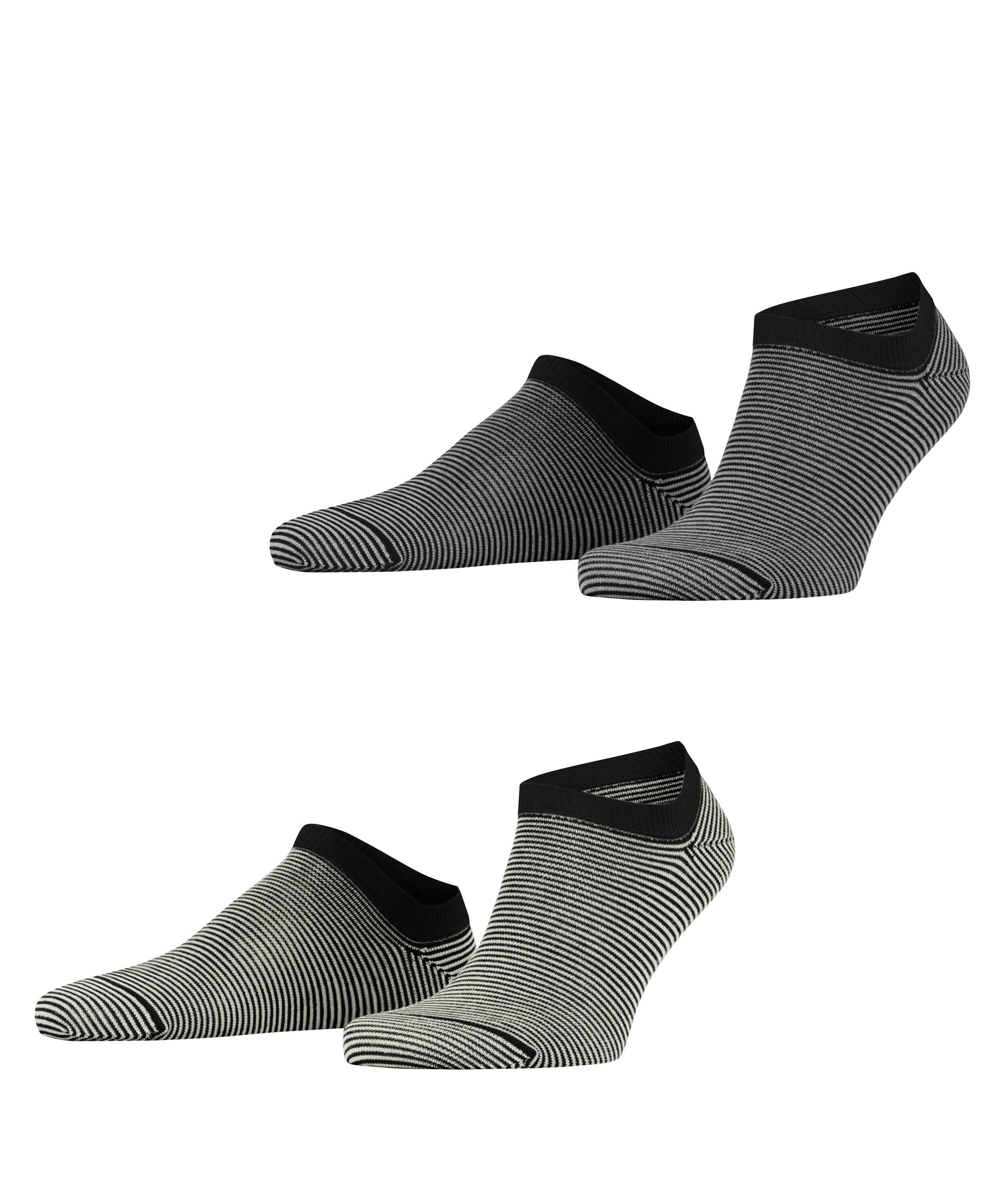 Esprit Sneakersocken Allover Stripe 2-Pack (2-Paar) günstig online kaufen