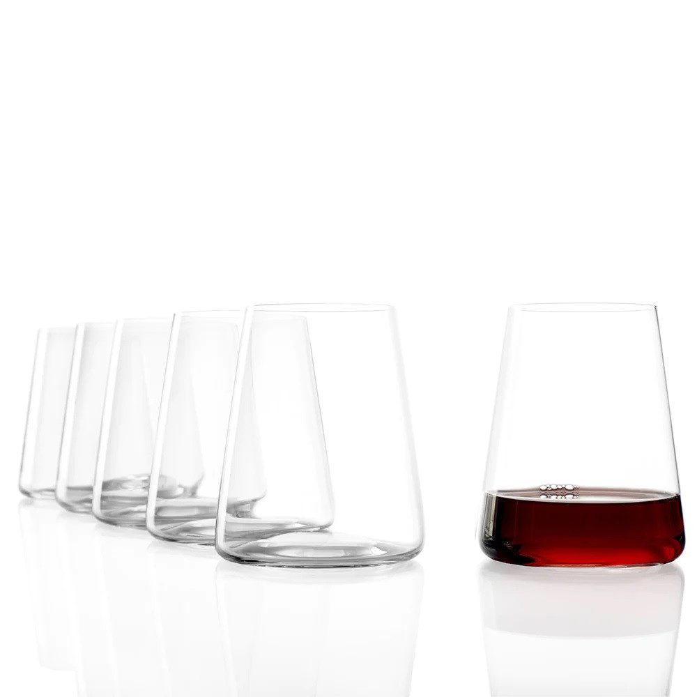 Stölzle Weinglas Stölzle Lausitz Power Rotweinbecher 6er Set, Glas