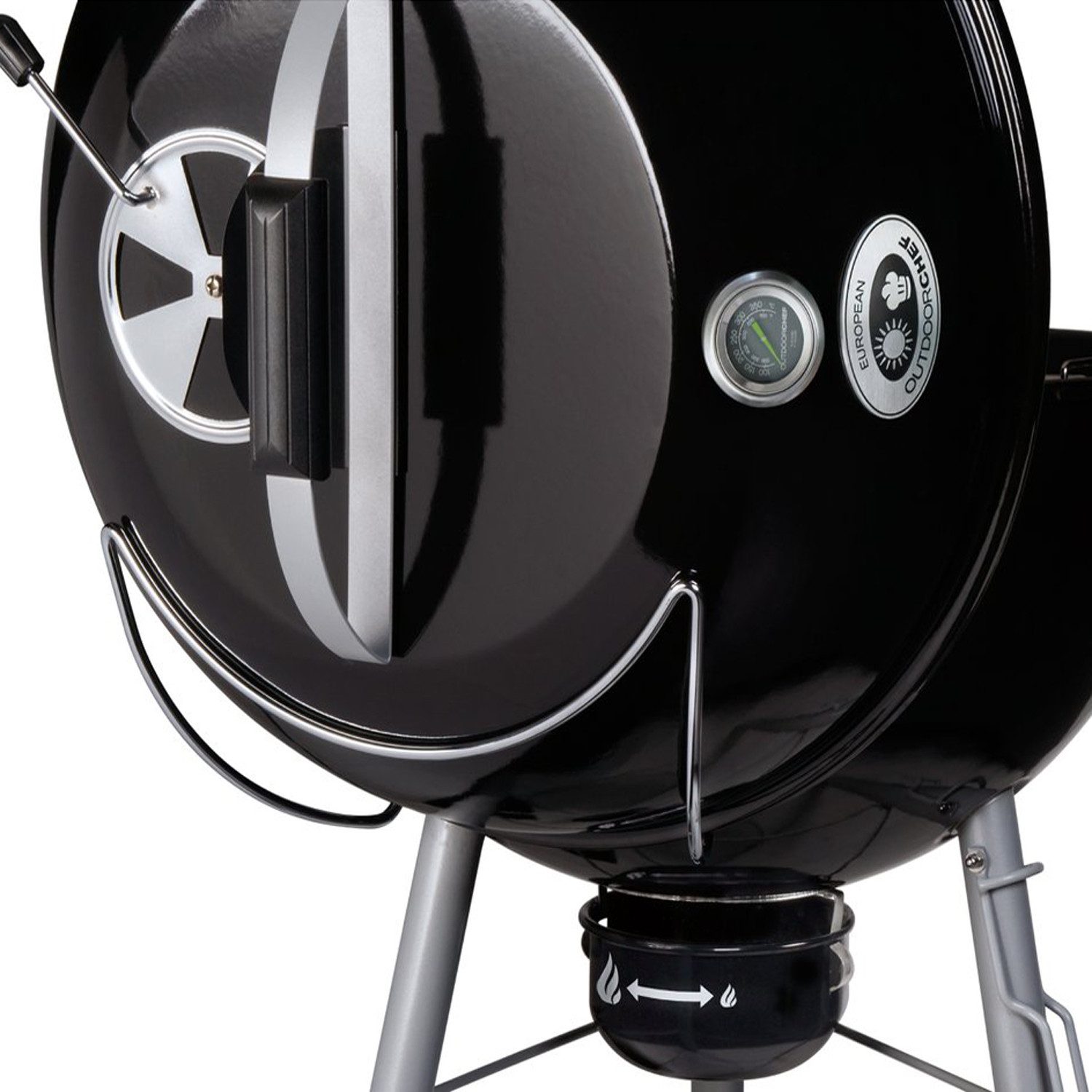 OUTDOORCHEF Holzkohlegrill Outdoorchef Deckelhalter