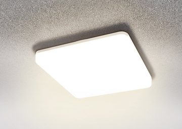 HEITRONIC LED Deckenleuchte Pronto, LED fest integriert, Warmweiß, Wandlampe, Deckenlampe, für innen und außen