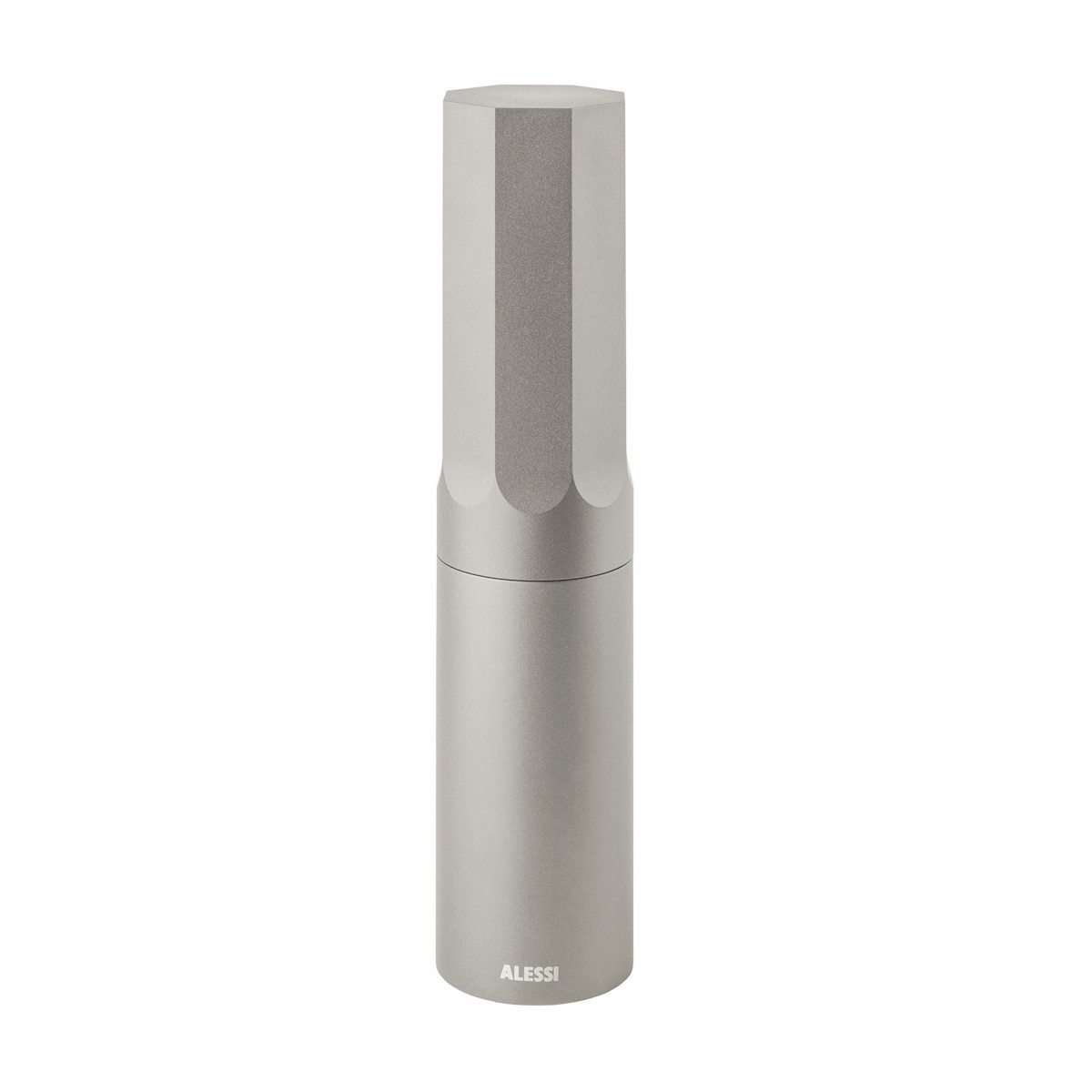 Alessi Salz-/Pfeffermühle Universalmühle Aluminium Silbern
