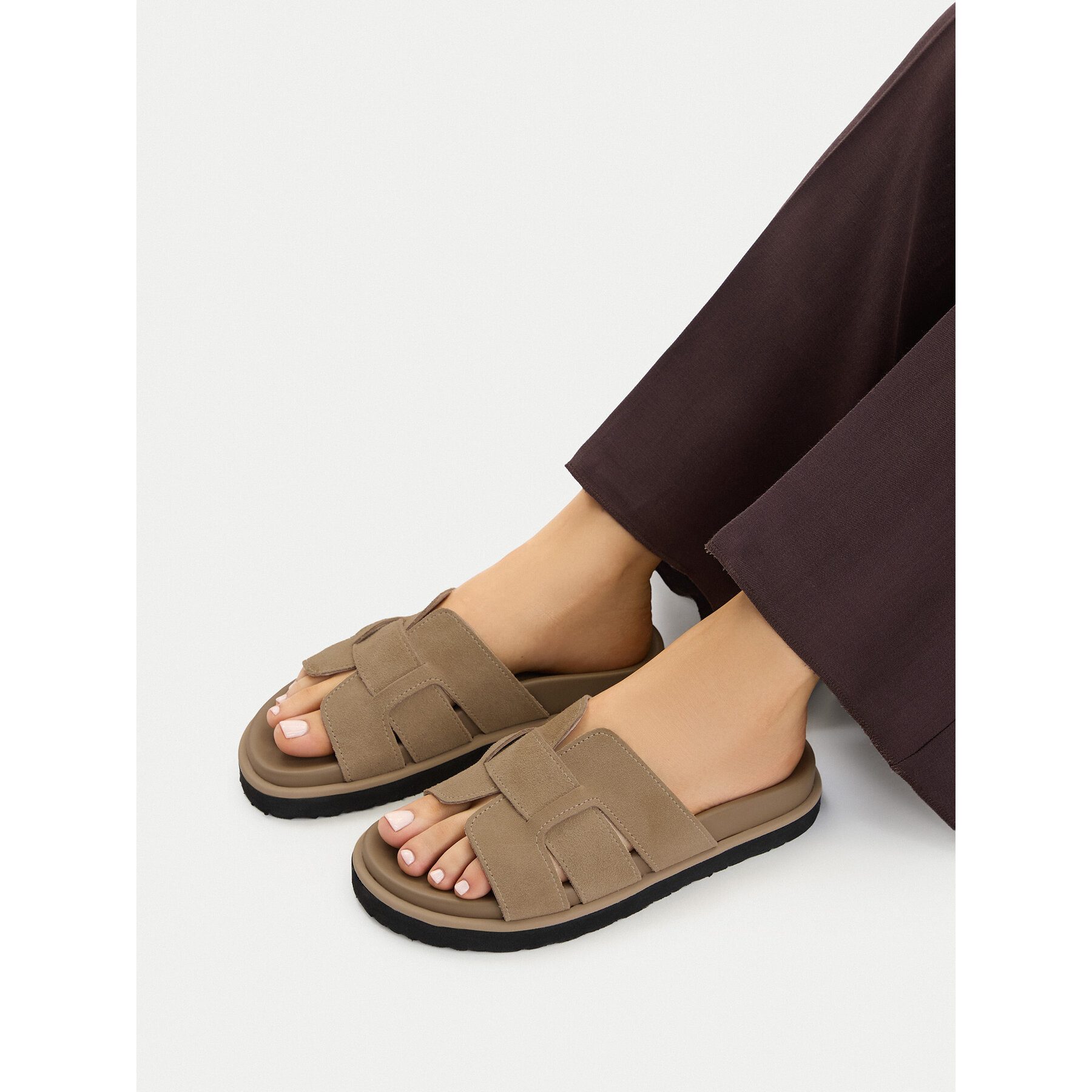 GINO ROSSI Gino Rossi Damen-Flip-Flops Beige Badepantolette