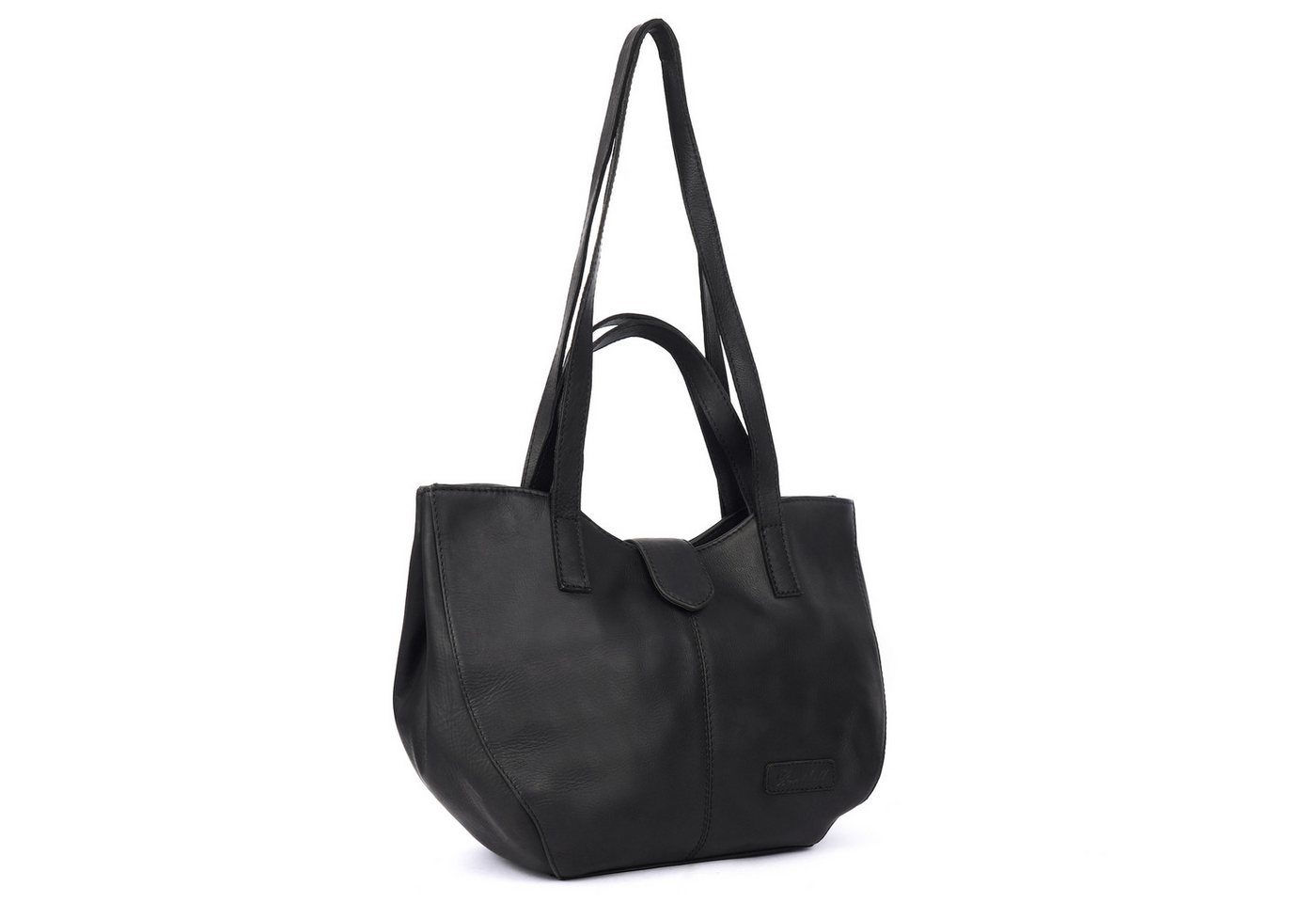 Benthill Handtasche Damen Echt Leder Umhängetasche Shopper Vintage Schulter Handtasche, Schultergurt / Umhängegurt Reißverschlussfach