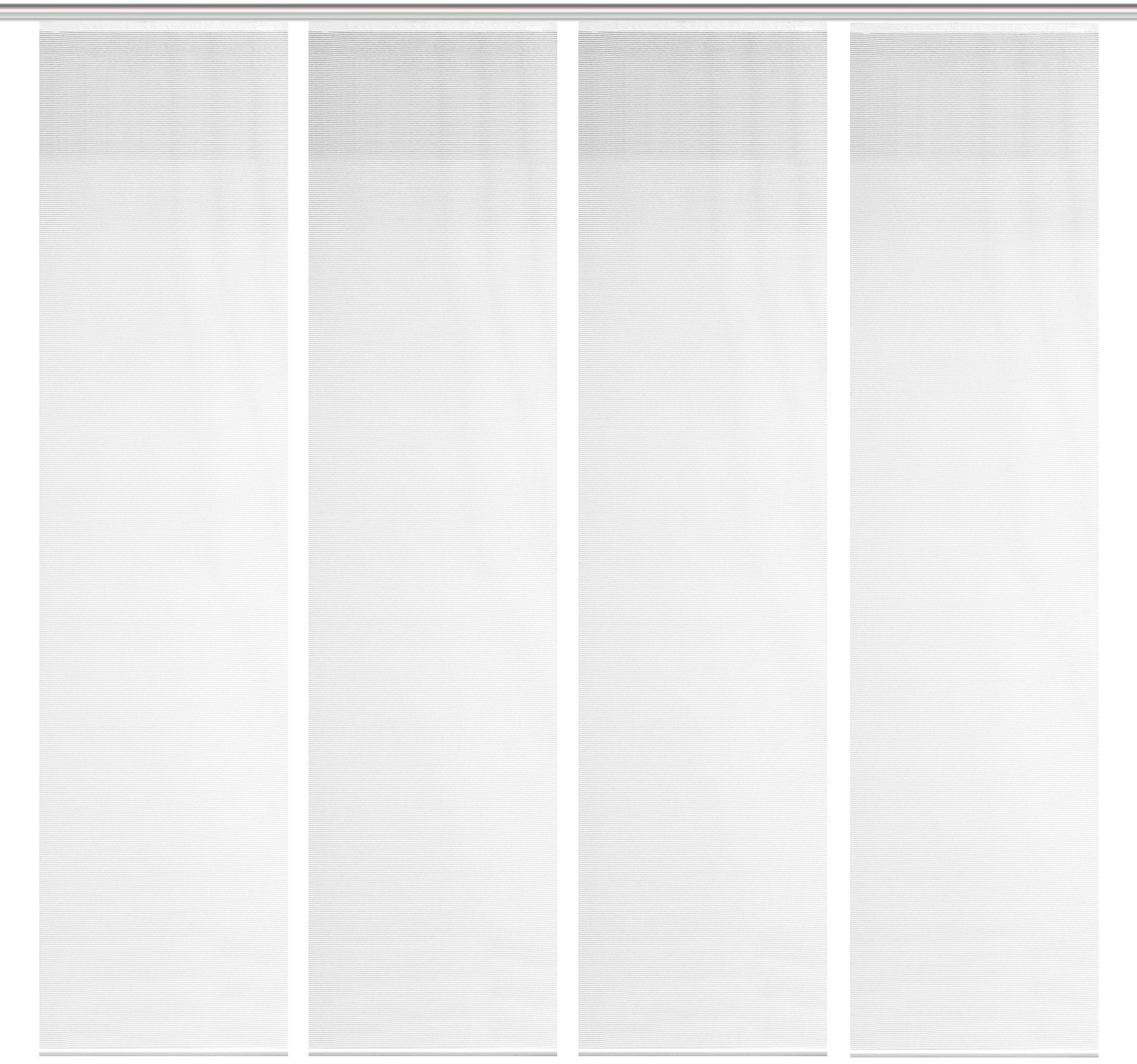 Vision S Schiebegardine 4ER SET ROM (4 St), Paneelwagen, halbtransparent, H günstig online kaufen