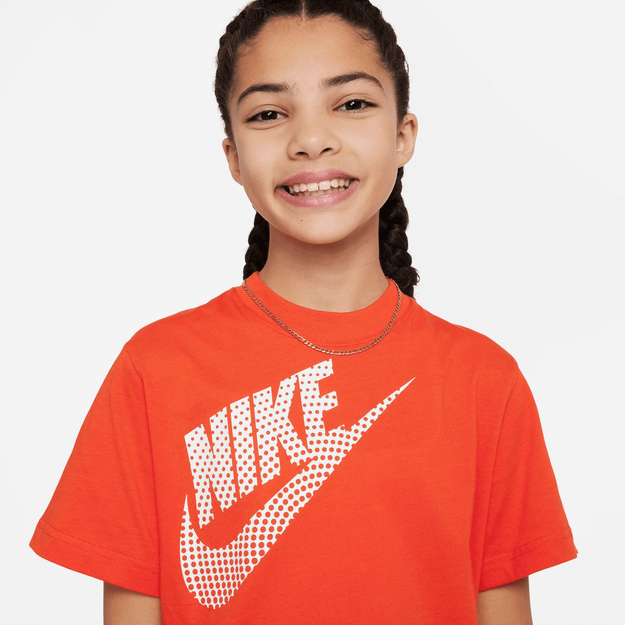 Nike Sportswear NSW DNC TEE T-Shirt RED RED/PICANTE G TEE PICANTE ESSNTL BOXY
