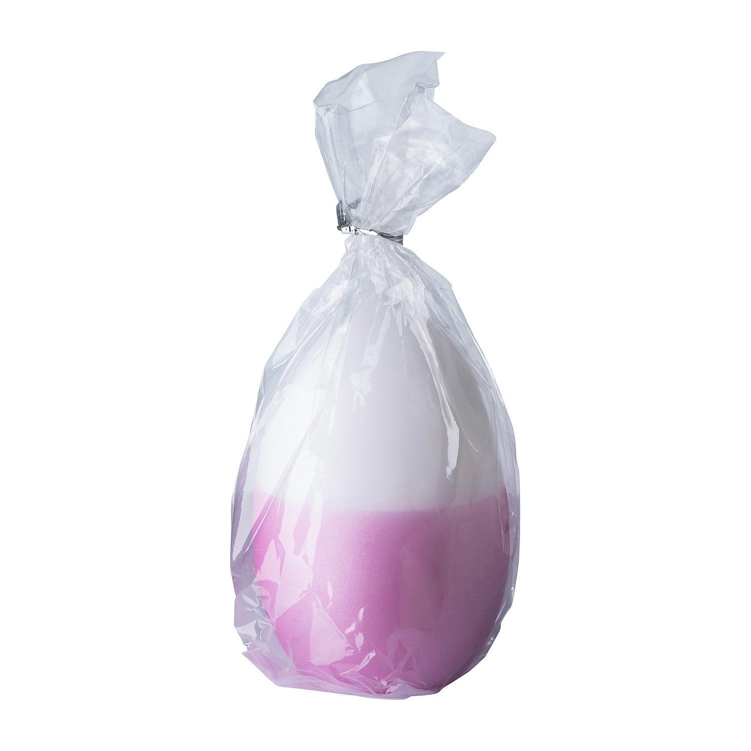 Fink Formkerze CANDLE Eikerze - fuchsia aus Paraffin - Höhe 12cm - Osterdeko (1x Eikerze, 1-tlg., Stabkerzen - Stumpenkerzen), Wachskerze Dochtkerze Tischkerze - Elegante Kerzen für jeden Anlass