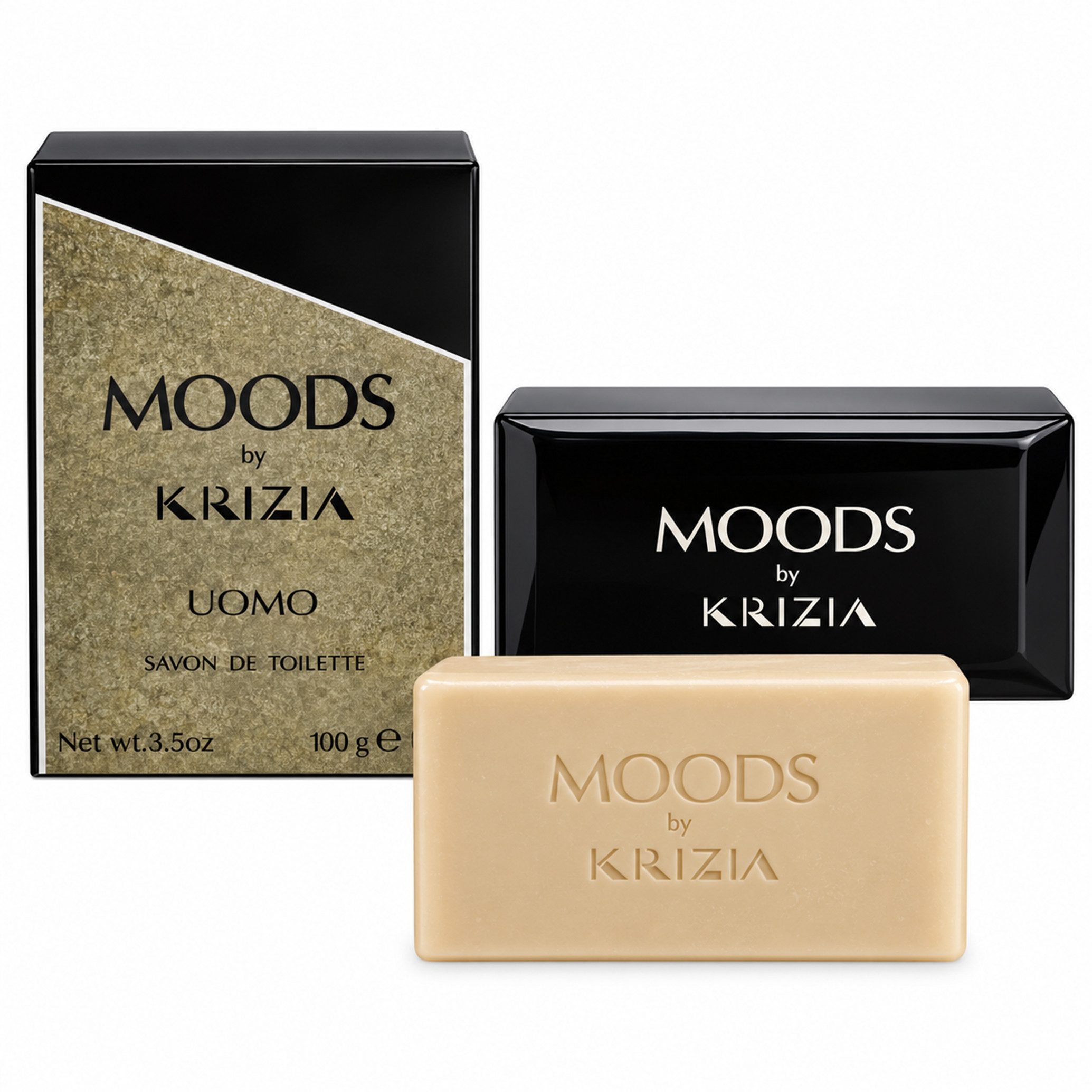 Krizia Handseife Krizia Moods Uomo Seife Savon de Toilette 100g