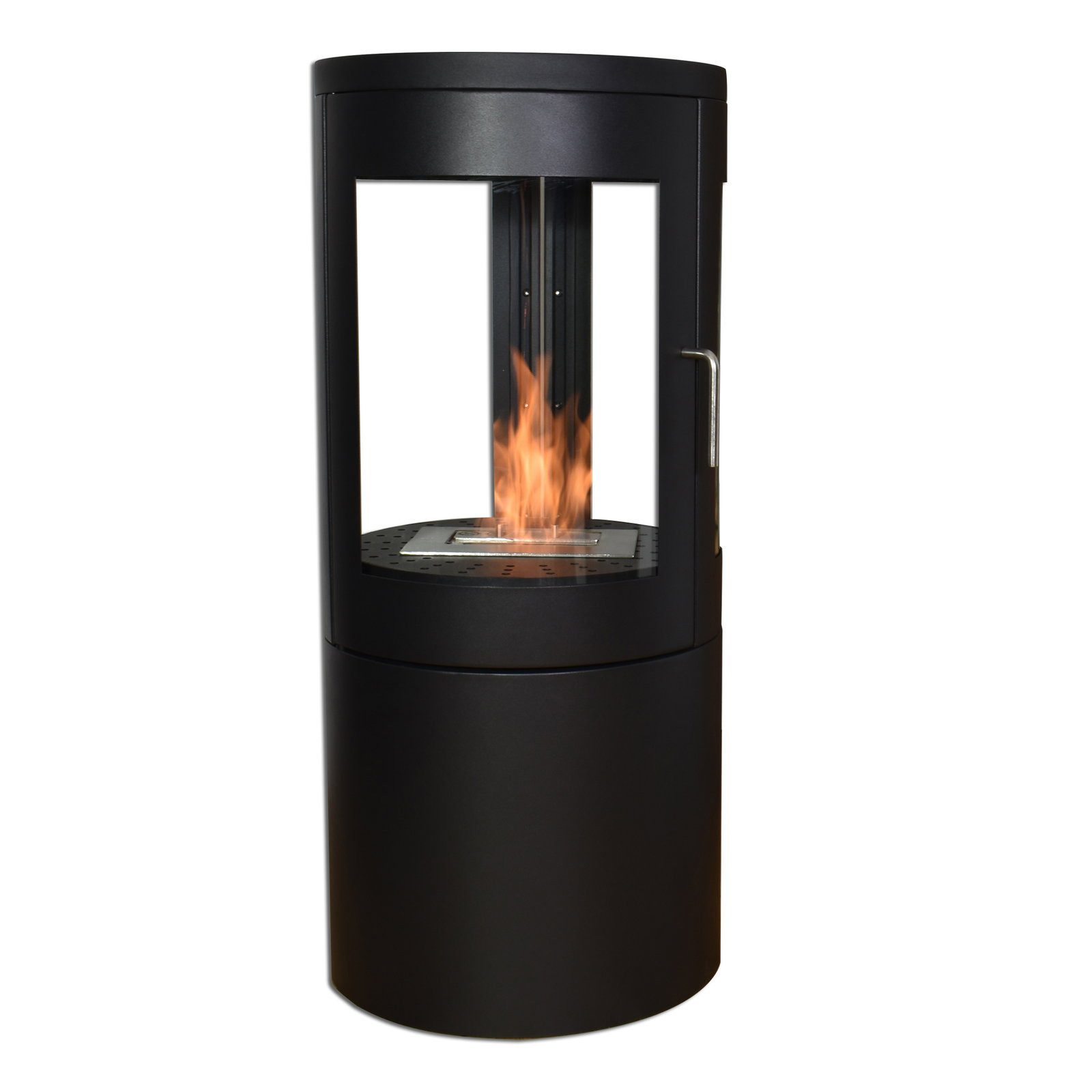 GLOW FIRE Echtfeuer-Dekokamin Ethanolkamin Nordkapp Bioethanol Kamin, Sicherheitsbrenner,2 KW Heizleistung,4h Brenndauer – Bild 2 von 5