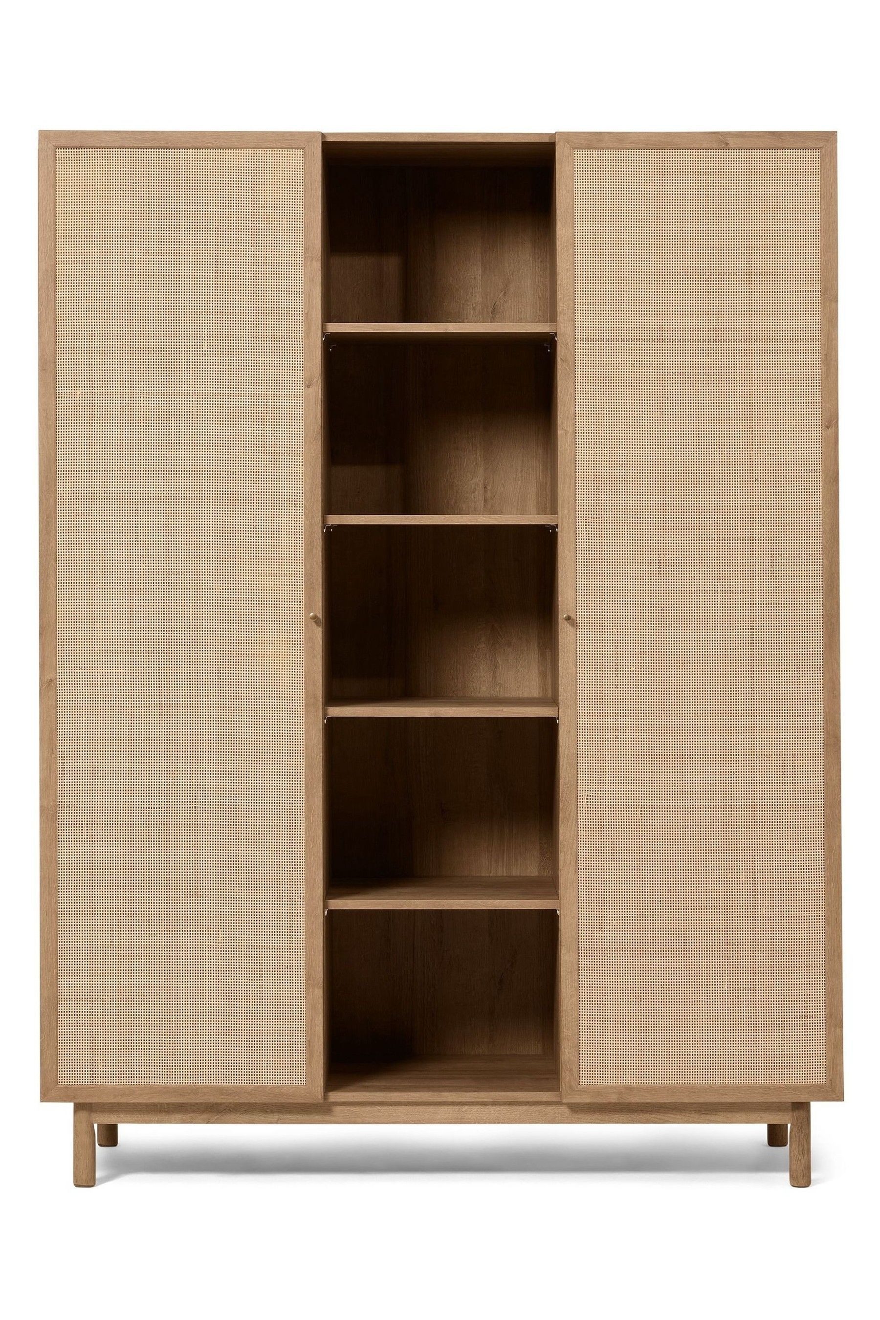 MADE Kleiderschrank MADE.COM Pavia Rattan-Kleiderschrank – günstig online kaufen