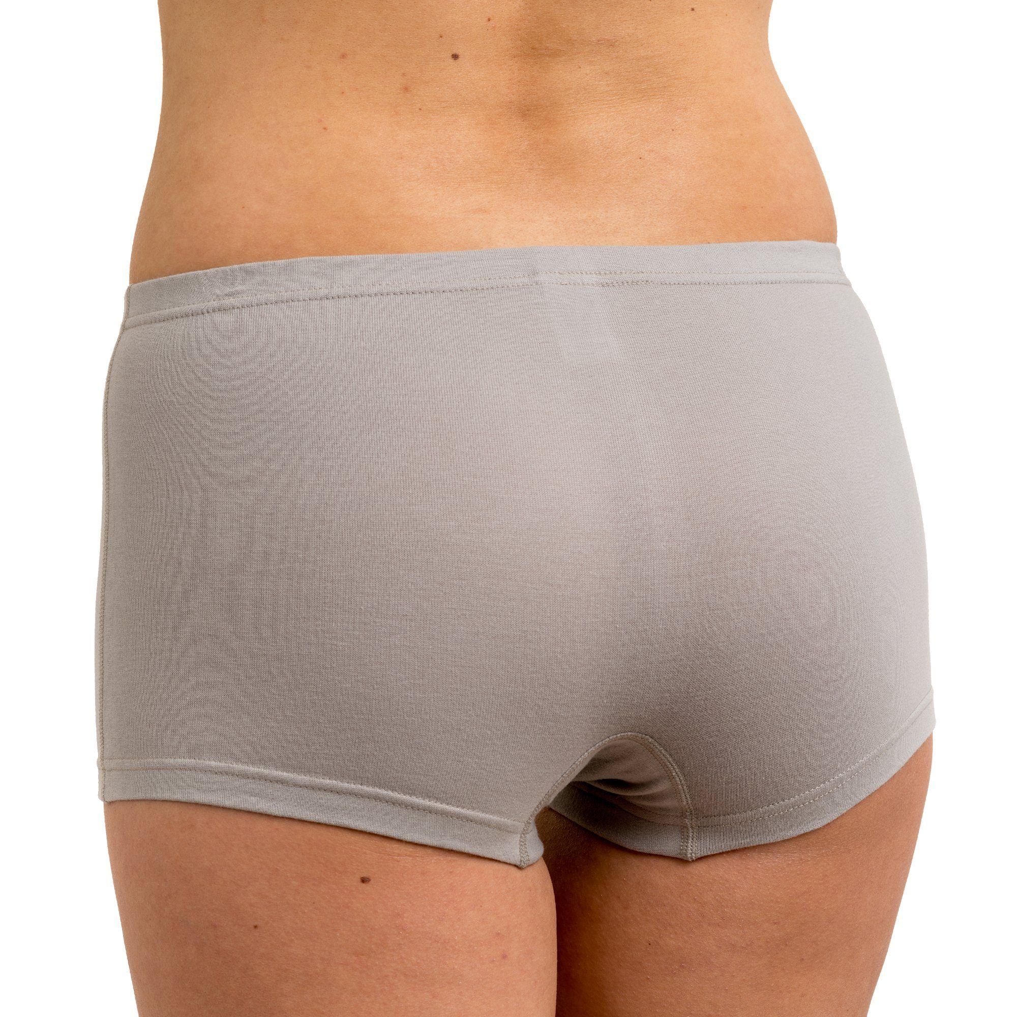 HERMKO Panty 5700 Baumwolle/Elastan bequemer Umschlagbund, höher geschnitten – Bild 2 von 3