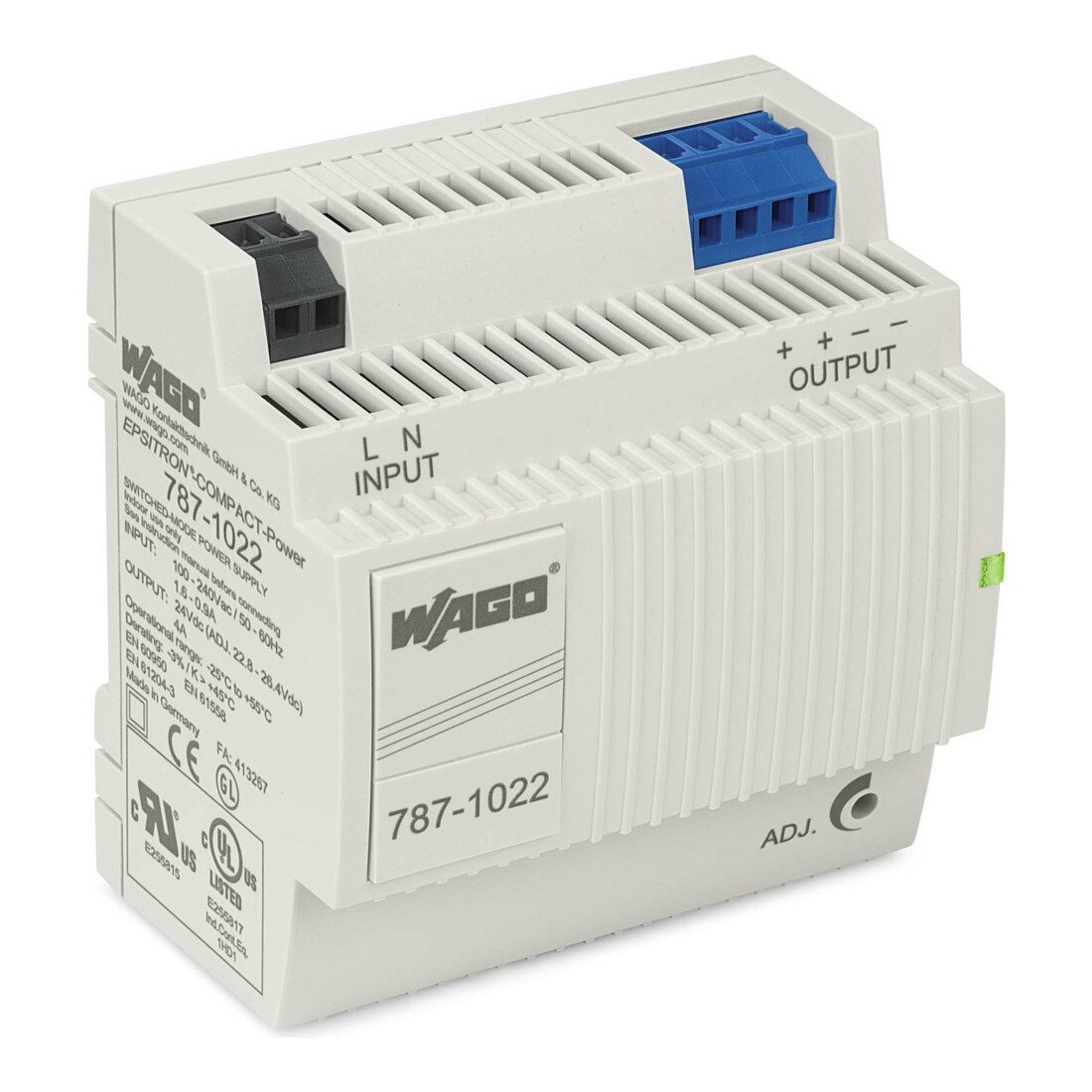 WAGO WAGO GmbH& Co. KG Stromversorgung 24V 4A primär getakt 787-1022 Netzteil