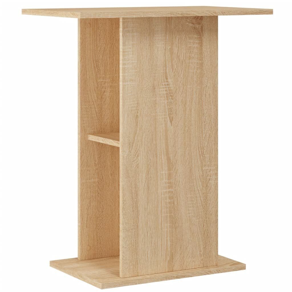 vidaXL Aquariumunterschrank 605 x 36 x 725 cm Aquariumständer Sonoma Eiche 60,5x36x72,5 cm Spanpla