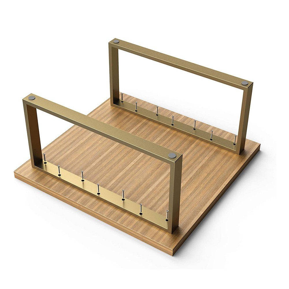 sossai® Tischgestell Couchtischkufen 50-80cm x 40cm in Gold (2-St) günstig online kaufen