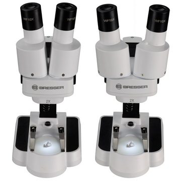 BRESSER junior Auflicht- und Durchlicht mit 20 und 50facher Vergrößerung Auf- und Durchlichtmikroskop