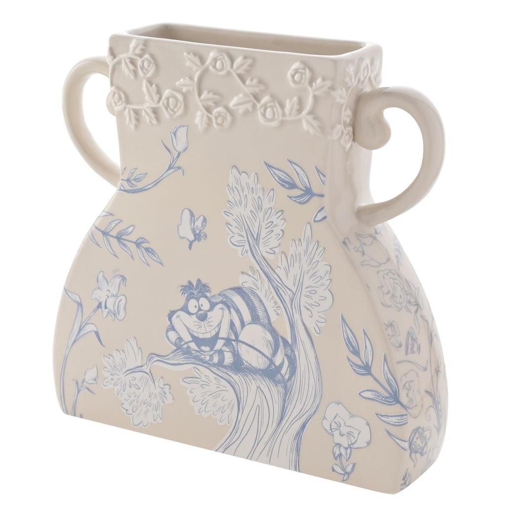 Disney Dekovase Alice im Wunderland designer Grinsekatze Vase Blumenvase