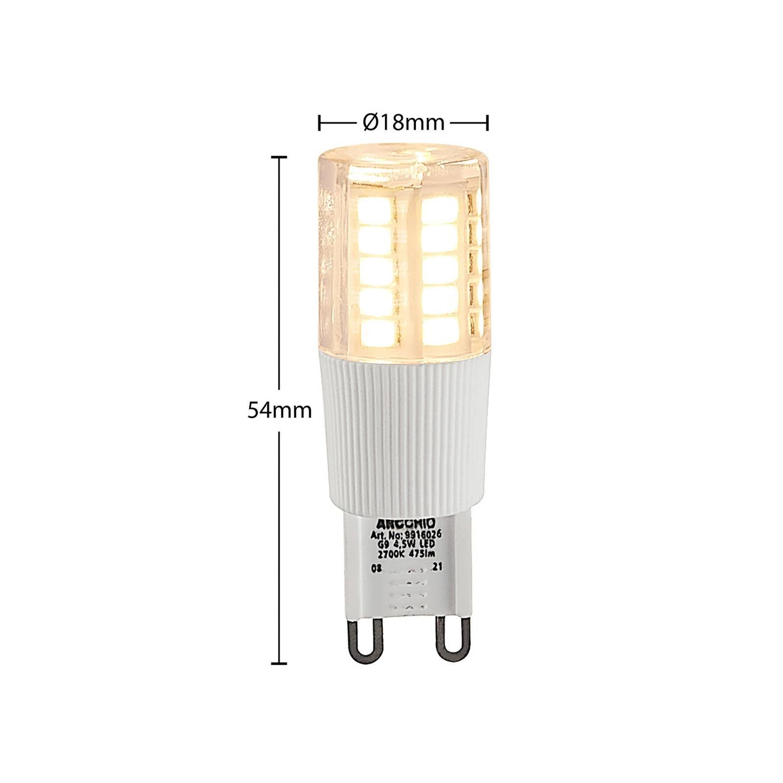 Arcchio LED-Leuchtmittel G9 LED 4,5W, G9, günstig online kaufen