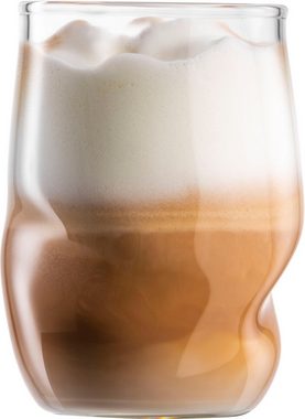 Eisch Becher UNIK, Borosilikatglas, Allroundbecher, hitzebeständig, 2-teilig, 300 ml