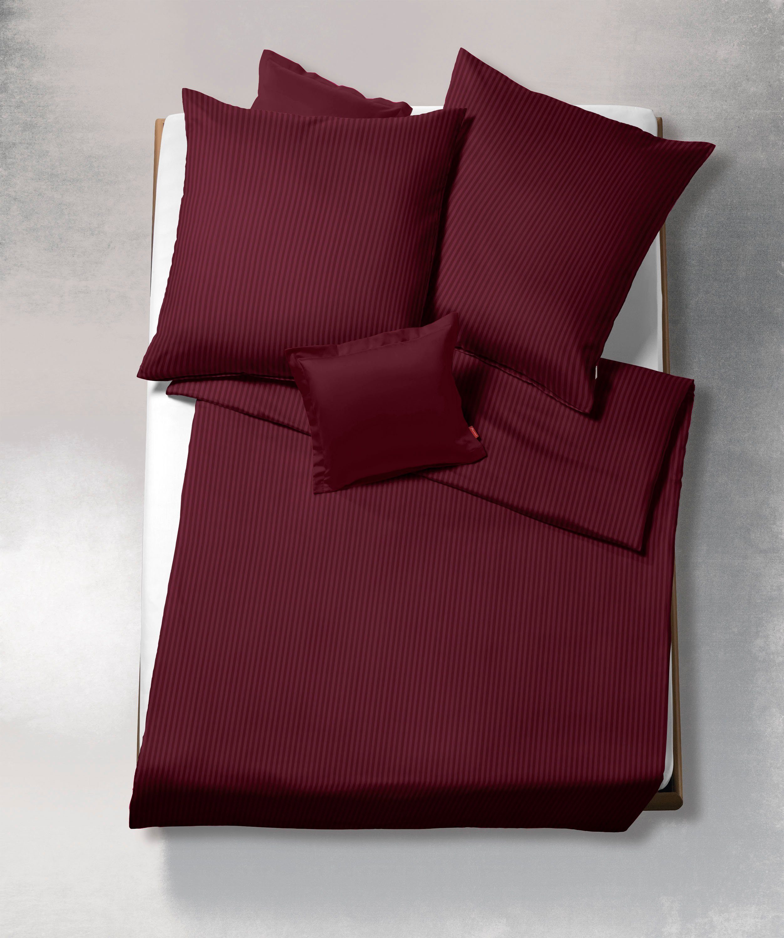 fleuresse Bettwäsche Linz, Mako-Satin, 2 teilig, günstig online kaufen
