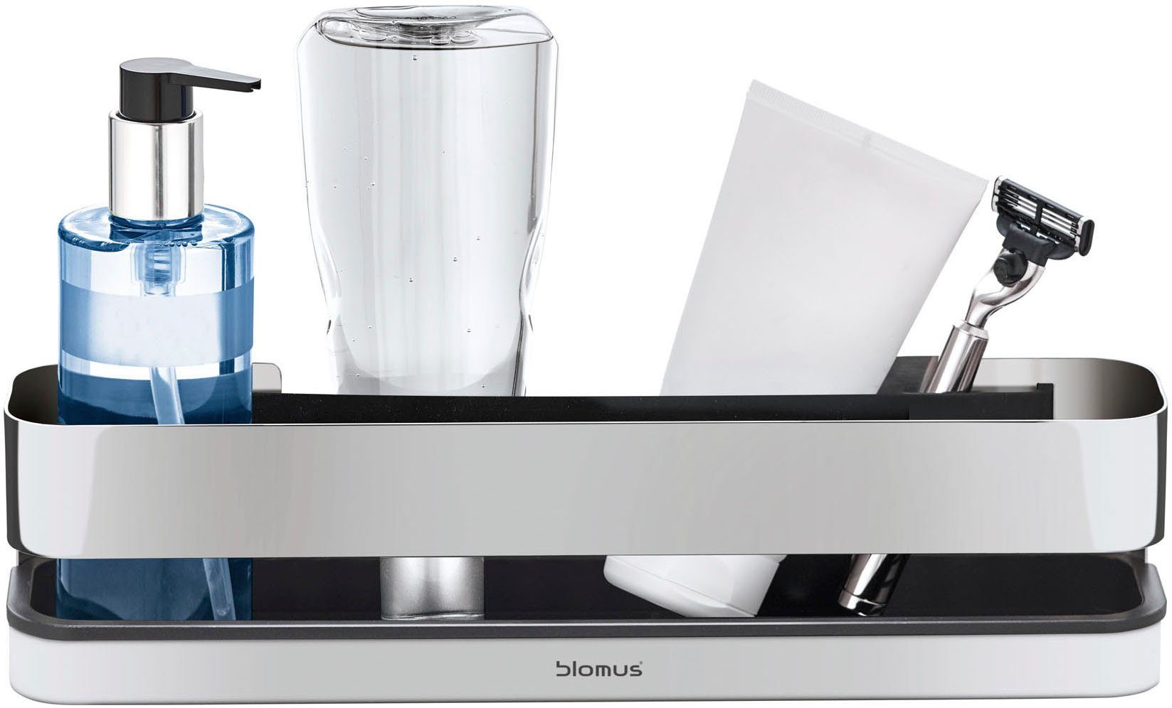 blomus Organizer NEXIO, Duschkorb, Edelstahl poliert