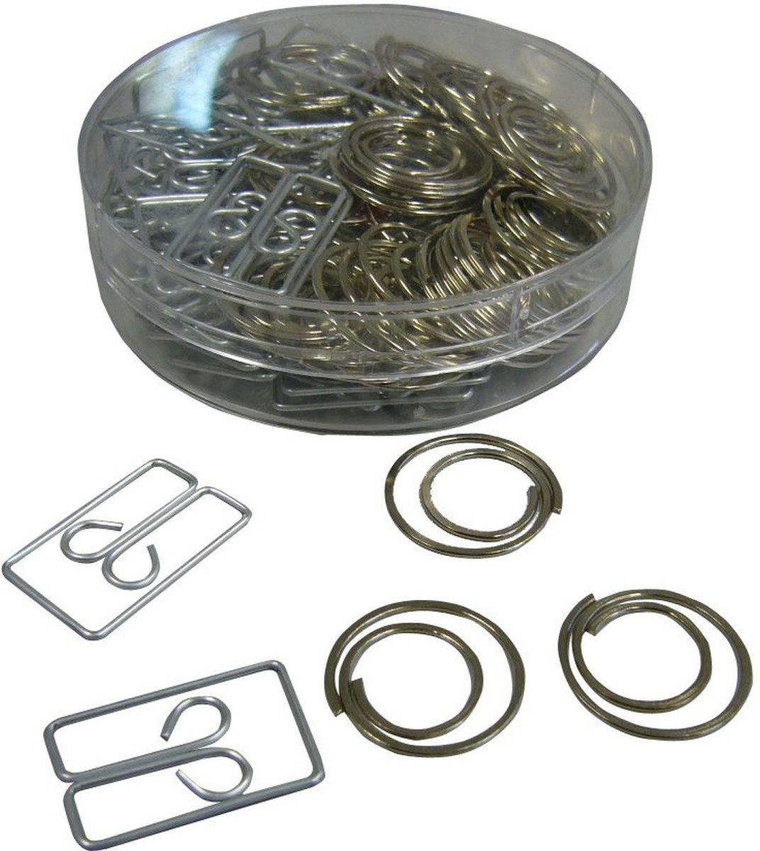 Büroklammer Paperclips Briefklammern VE=100 Stück.