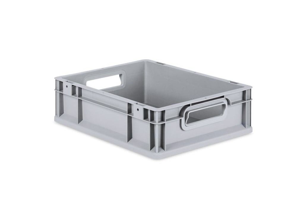 PROREGAL® Stapelbox Eurobox NextGen Economy, Griffe offen/geschlossen, Verschiedene Größen