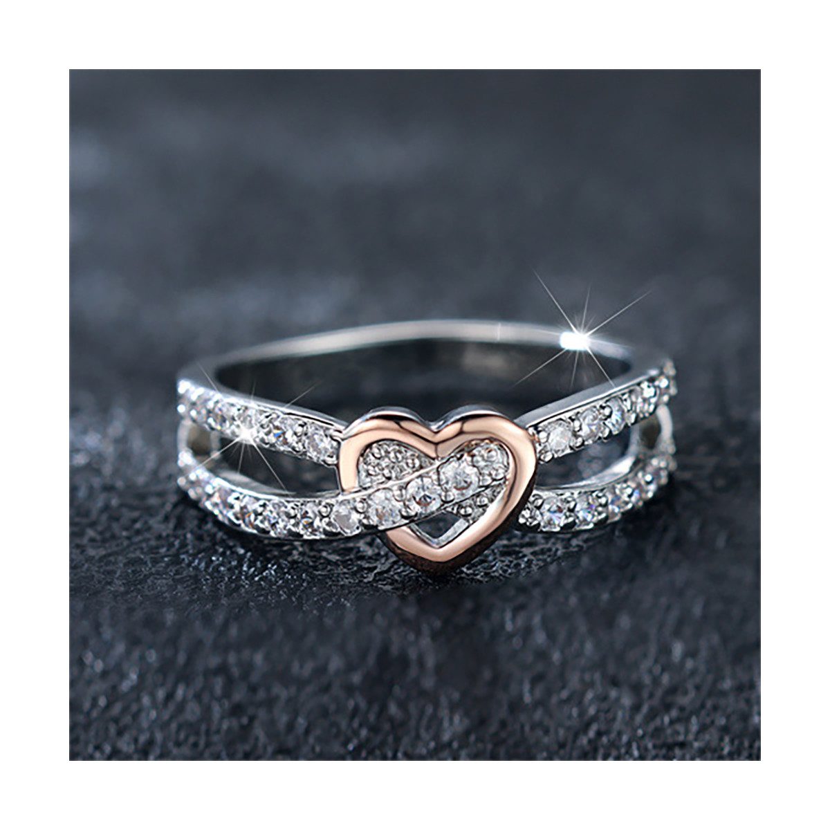 The Beauty House Fingerring Damen Verlobungsring günstig online kaufen