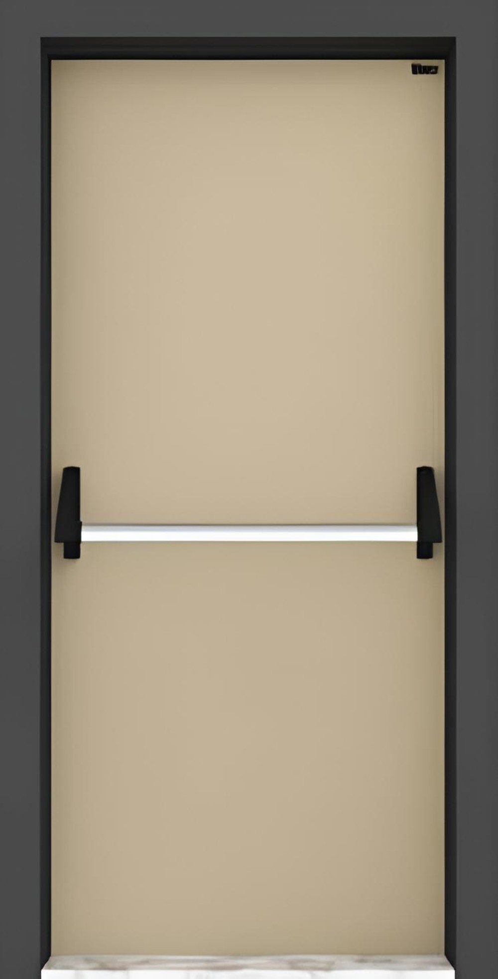 JVmoebel Brandschutztür Beige Branschutztür Designer Feuerwehrschutztüre Fluchtüren, Made in Europa