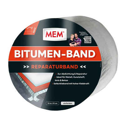 MEM Bauchemie Dichtband MEM Bitumen-Band 10 m x 10 cm alu