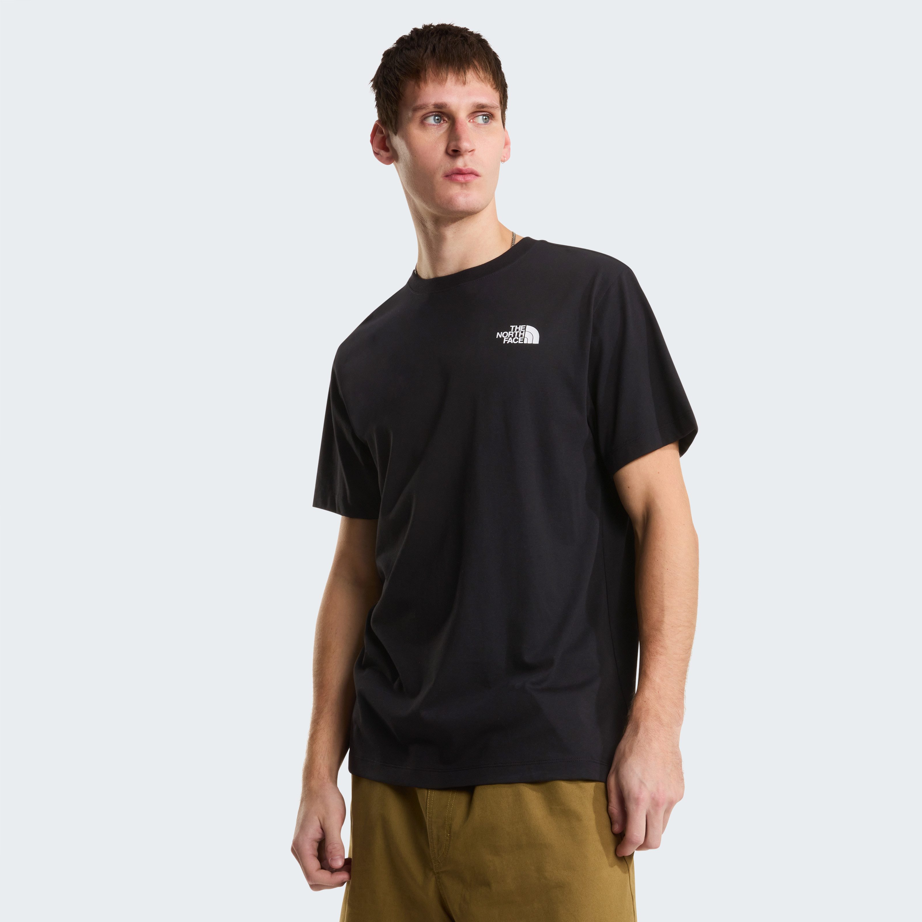 The North Face T-Shirt M VERTICAL REGULAR SHORT SLEEVE TEE-GRAPHIC normale Passform, kurze Ärmel, für Sportmode und Outdoormode