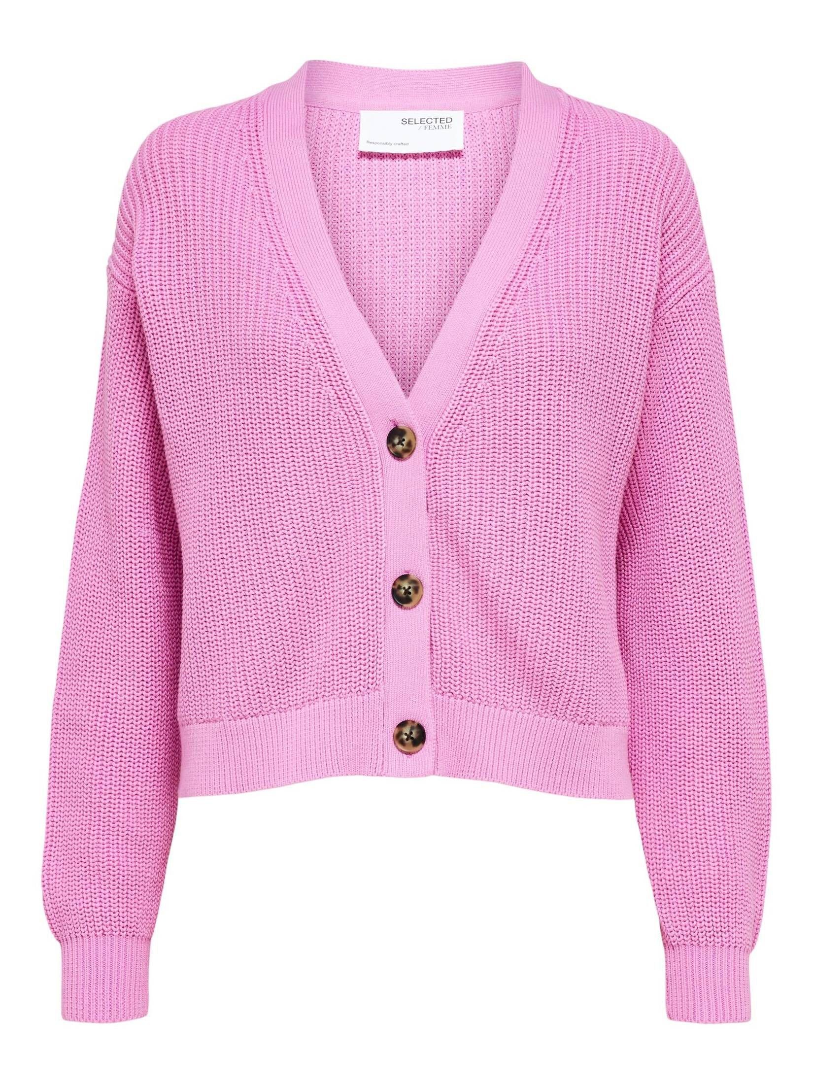 (1-tlg) Damen Cardigan SELECTED FEMME SLFSINNA Cardigan