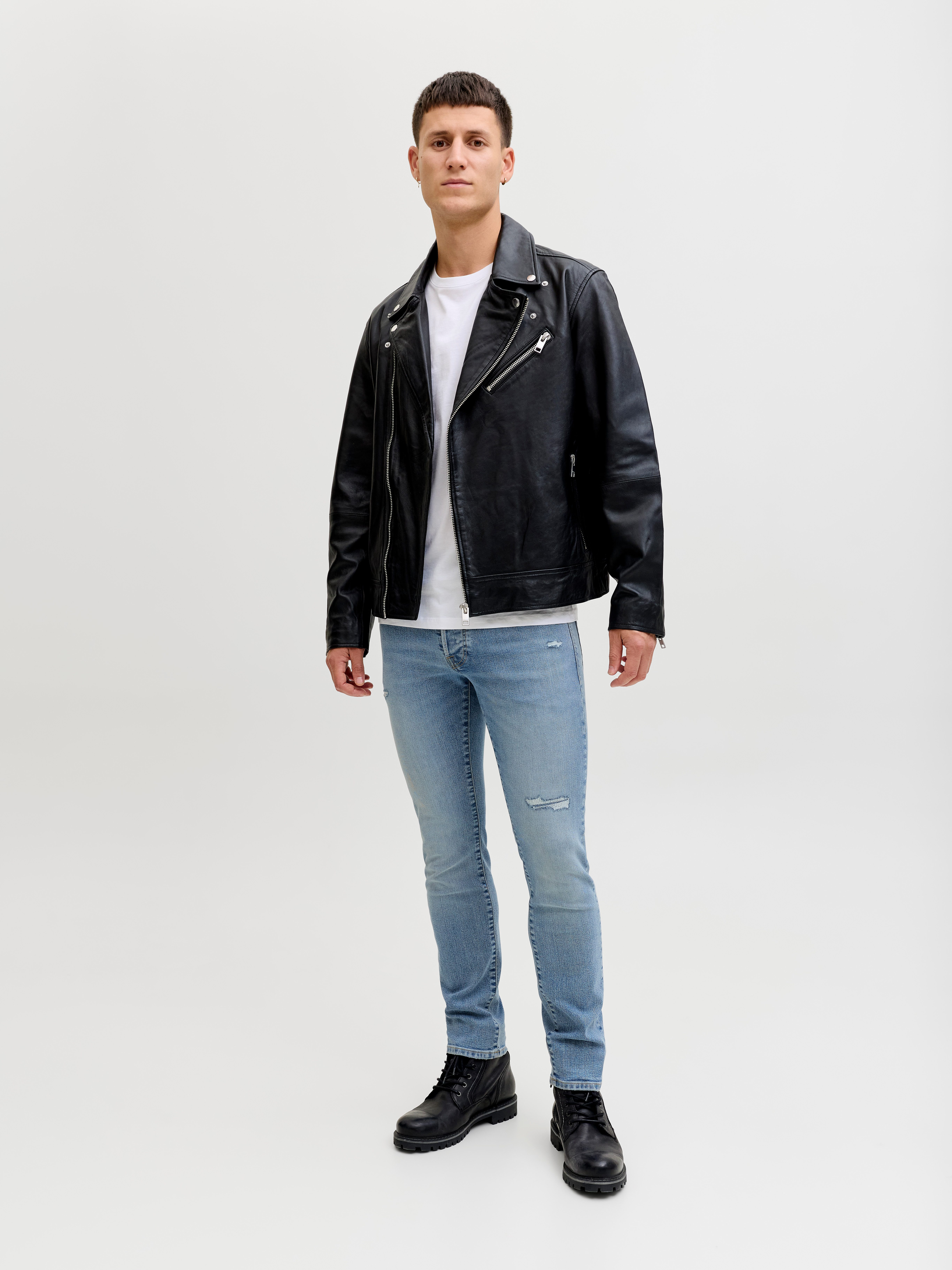 Jack & Jones Slim-fit-Jeans JJIGLENN JJORIGINAL